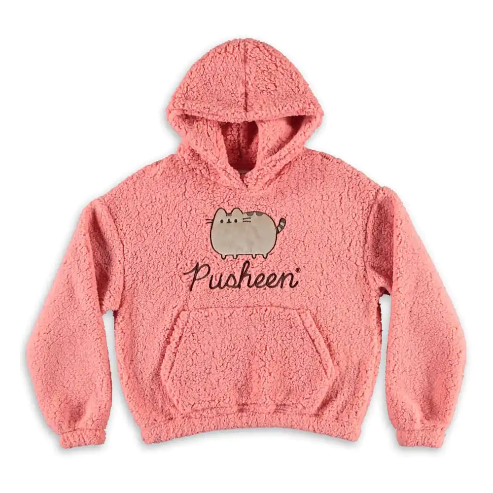 Pusheen Teddy kapucnis pulóver termékfotó