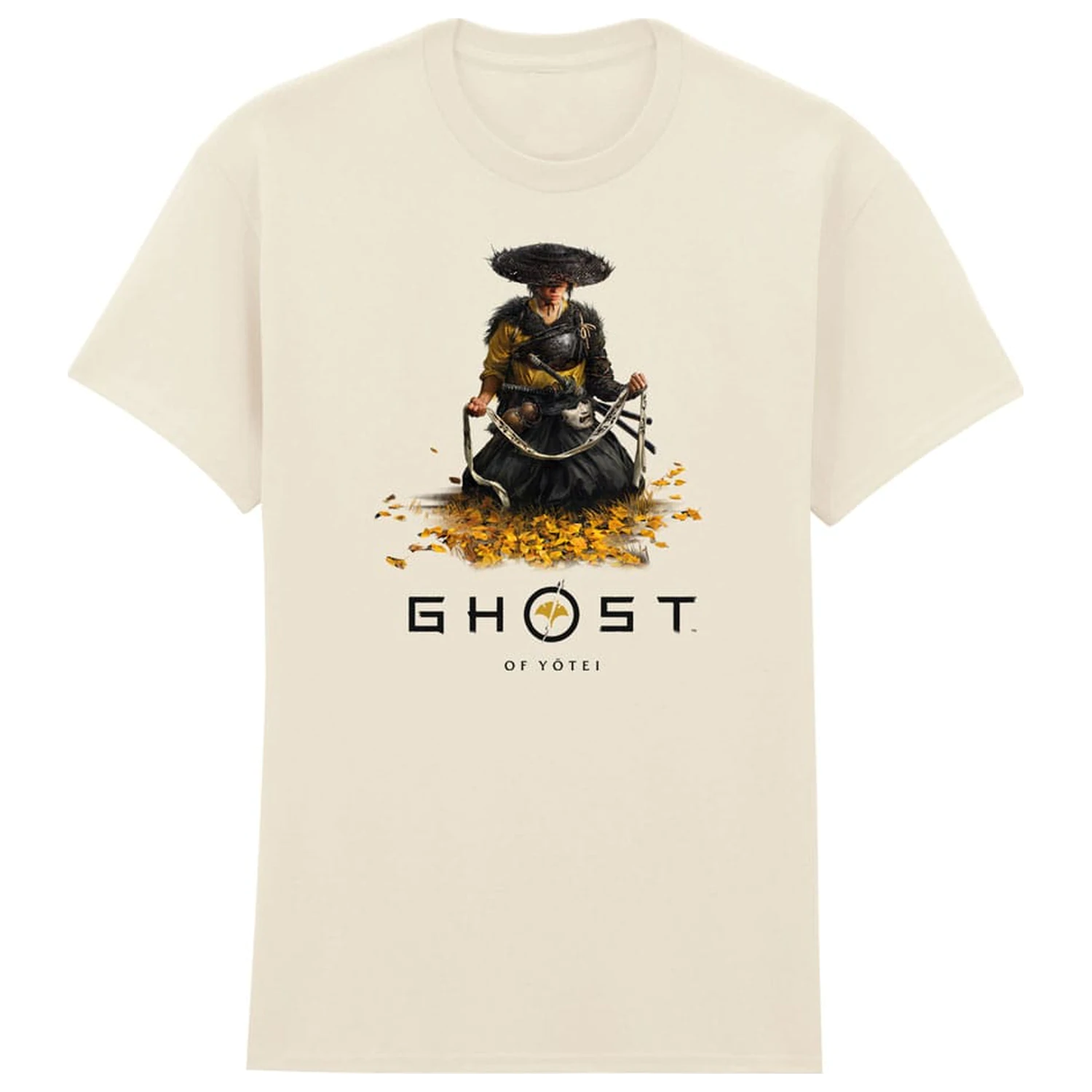 Ghost of Yotei Atsu Kneeling póló  termékfotó