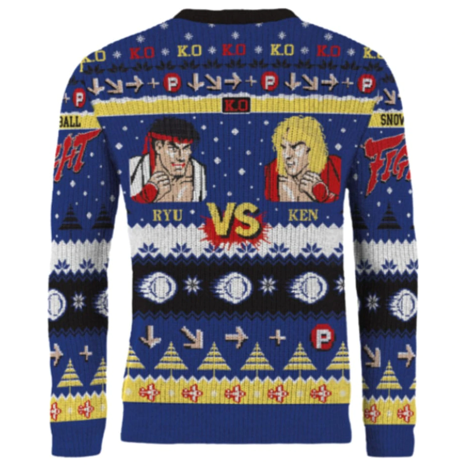Street Fighter Christmas pulóver Ryu & Ken termékfotó