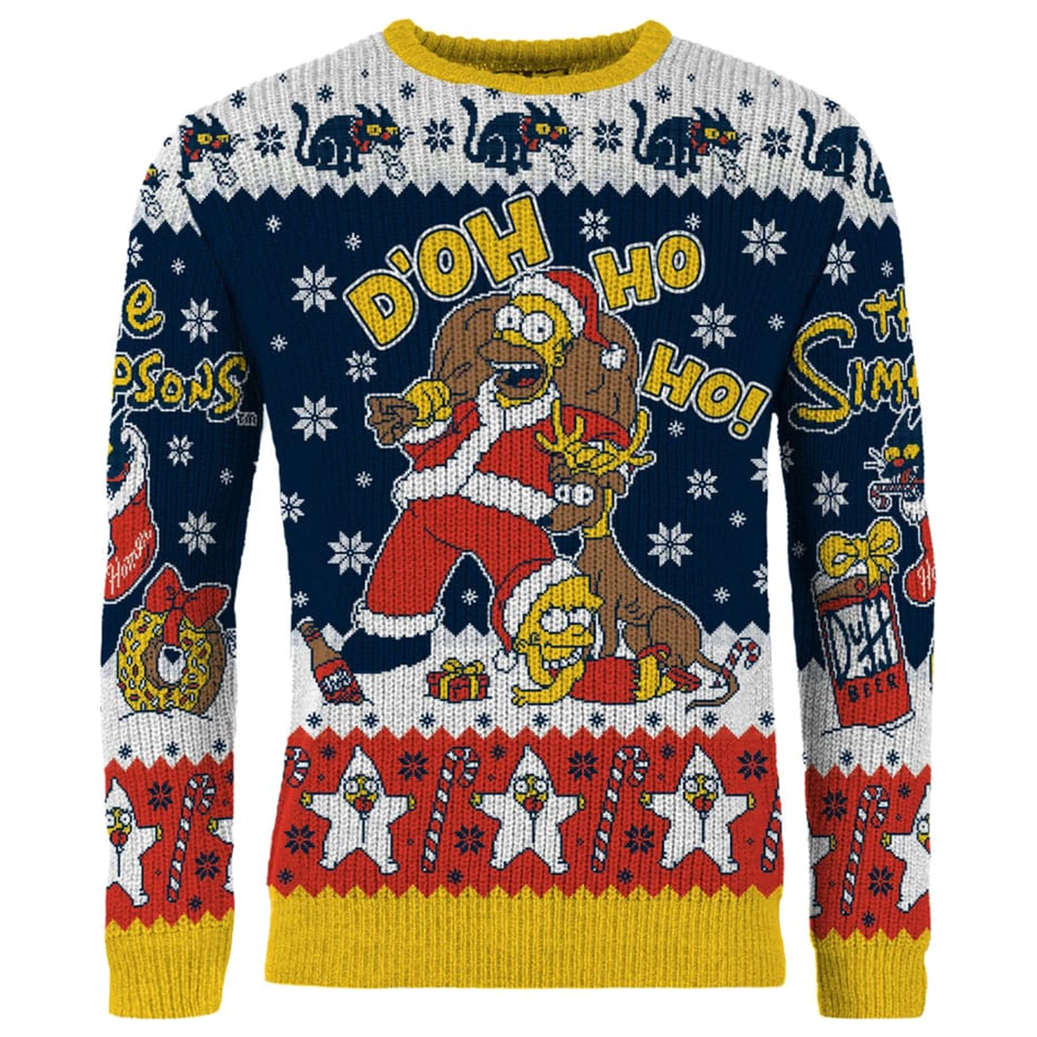 Simpsons D'oh Ho Ho! karácsonyi pulóver  termékfotó
