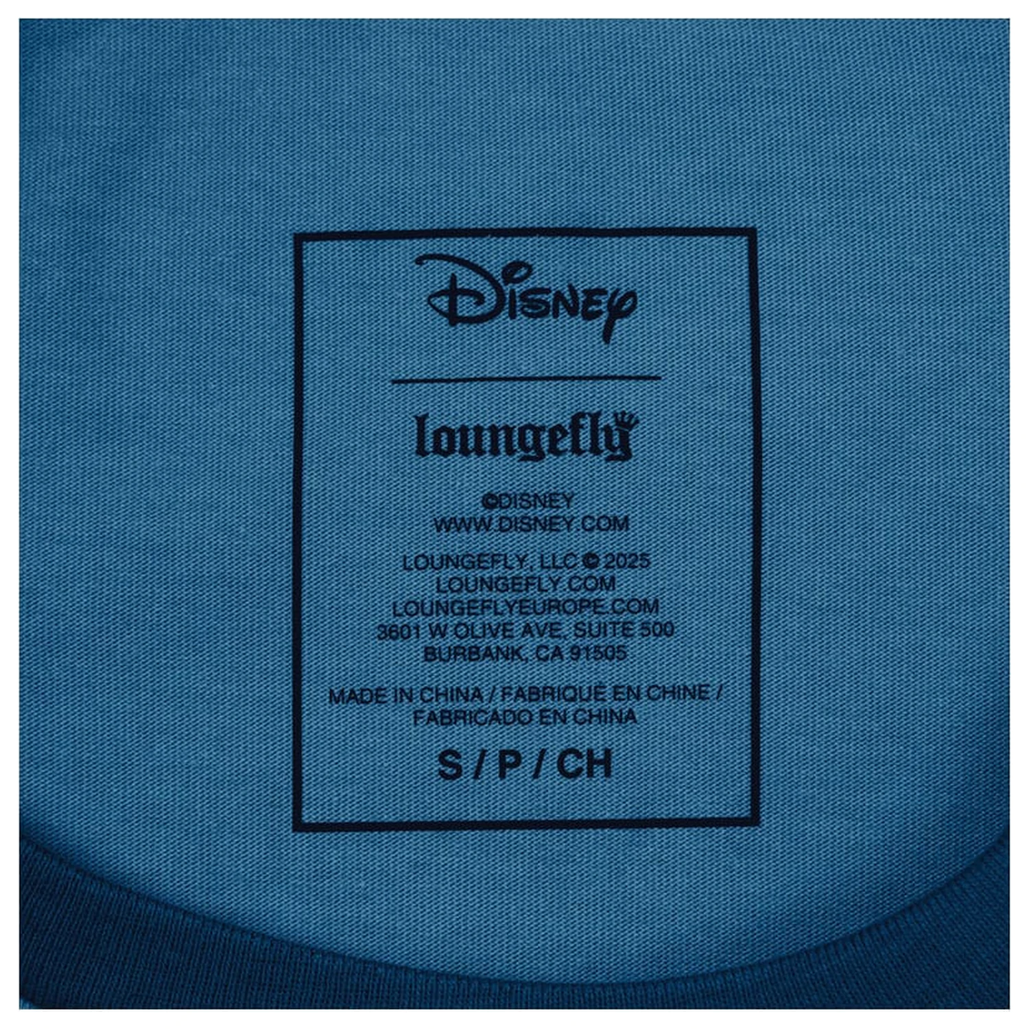 Pinocchio Blue Fairy Shirred Raglan Unisex hosszú ujjú póló termékfotó