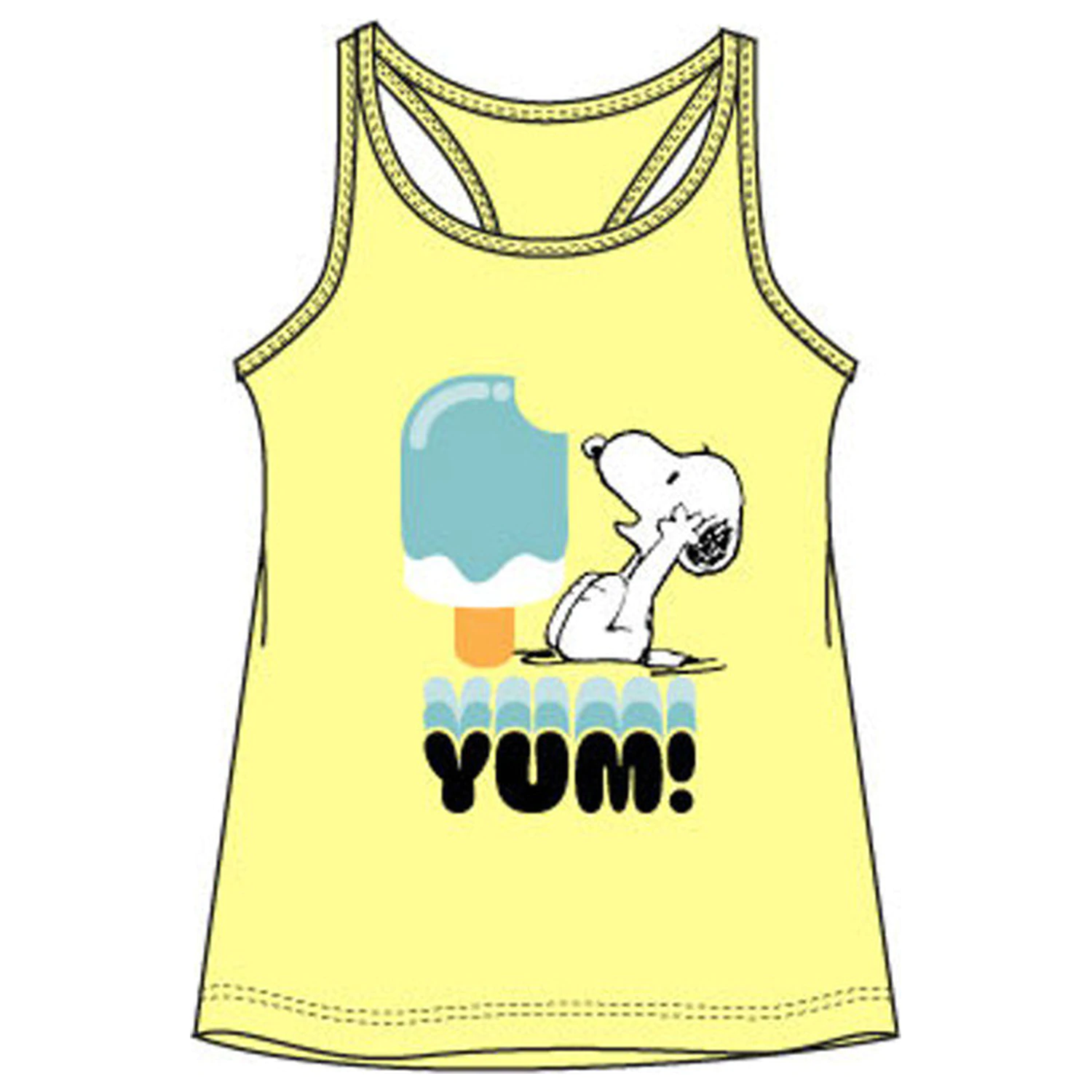 Snoopy Yum gyerek rövid póló, felső  termékfotó