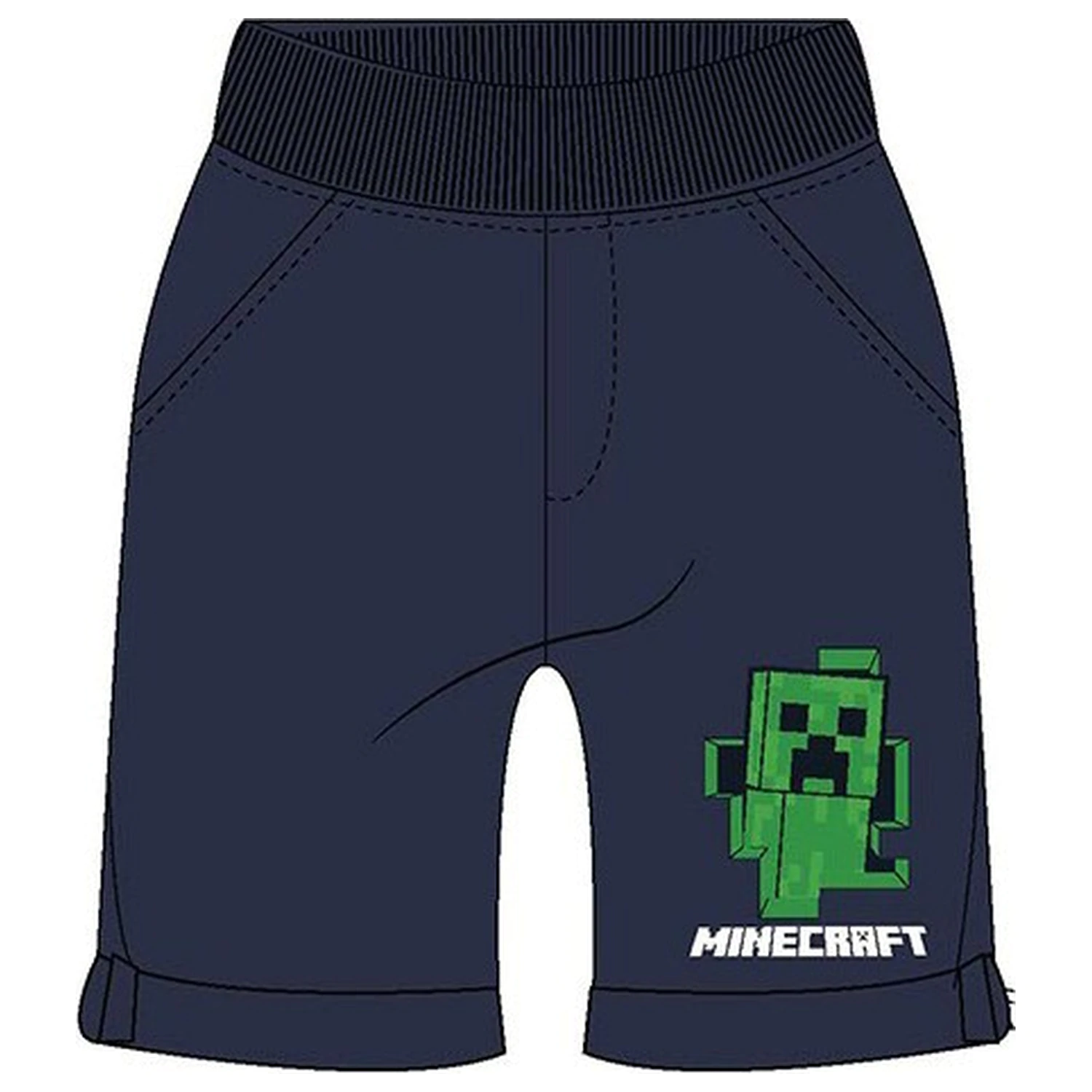 Minecraft Creeper Clash gyerek rövidnadrág termékfotó