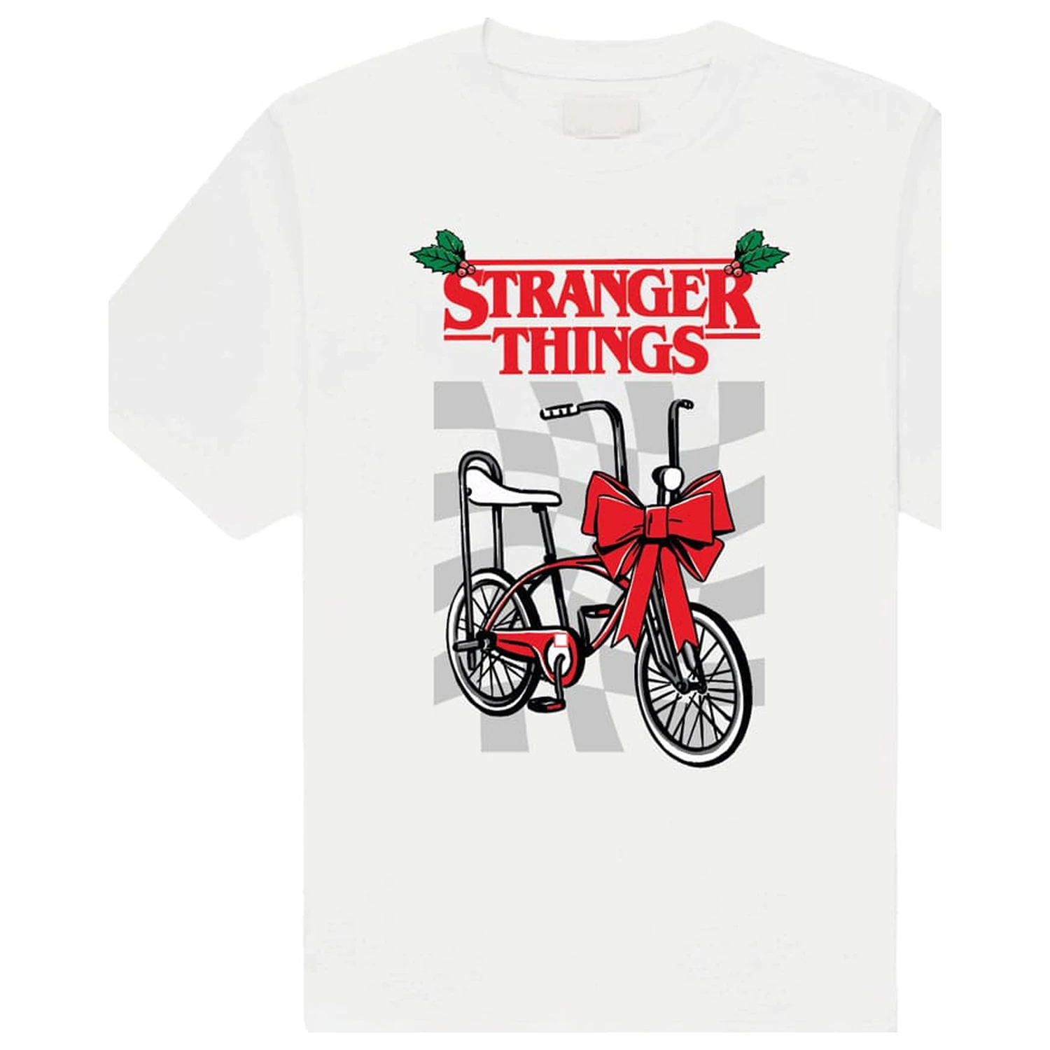 Stranger Things póló Christmas Bike termékfotó