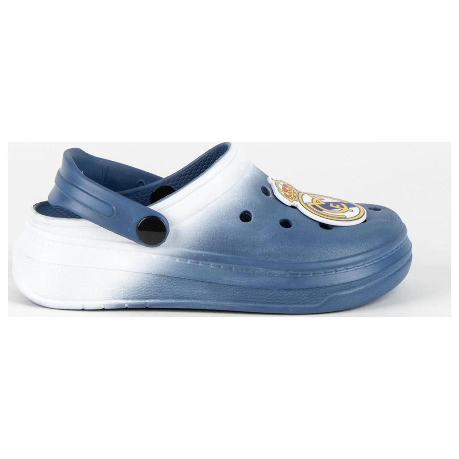 Real Madrid Coat of Arms Blue gyerek papucs, clog termékfotó