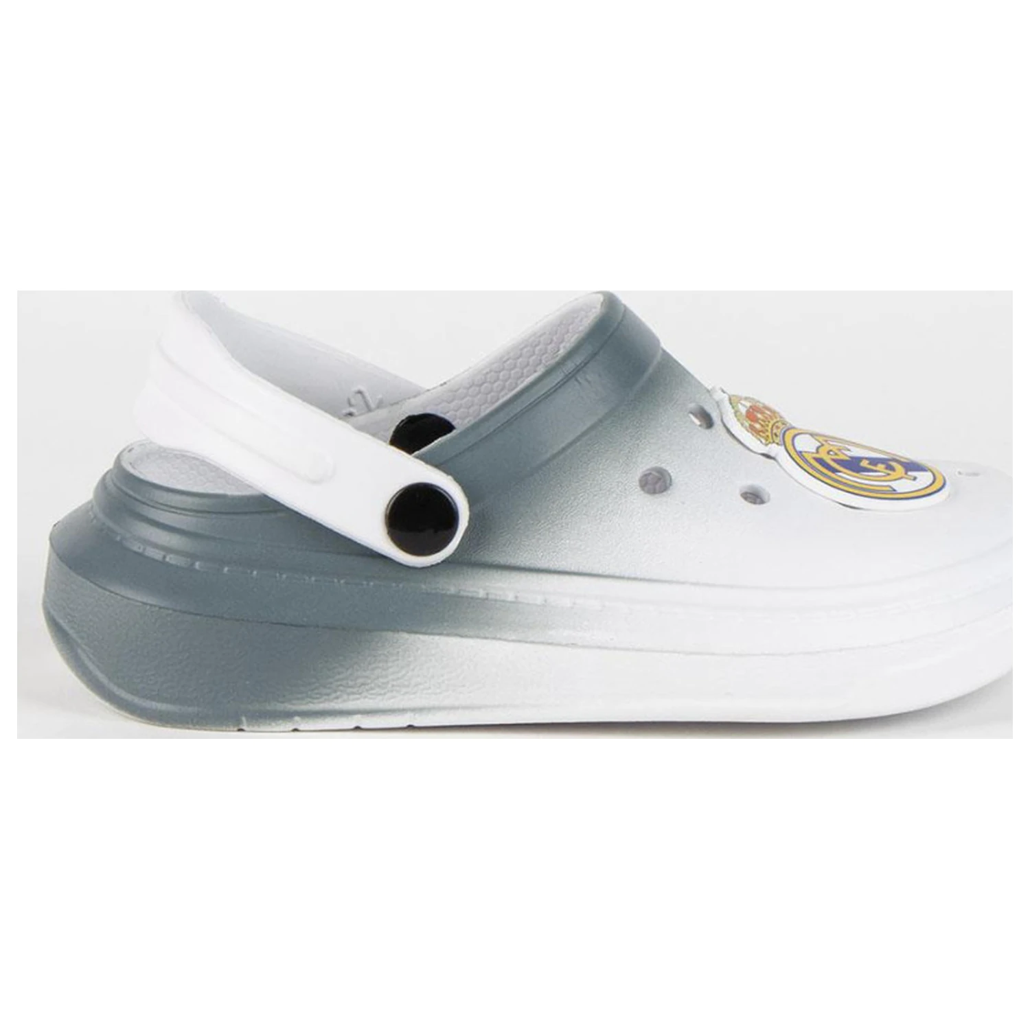 Real Madrid Coat of Arms White gyerek papucs, clog  termékfotó