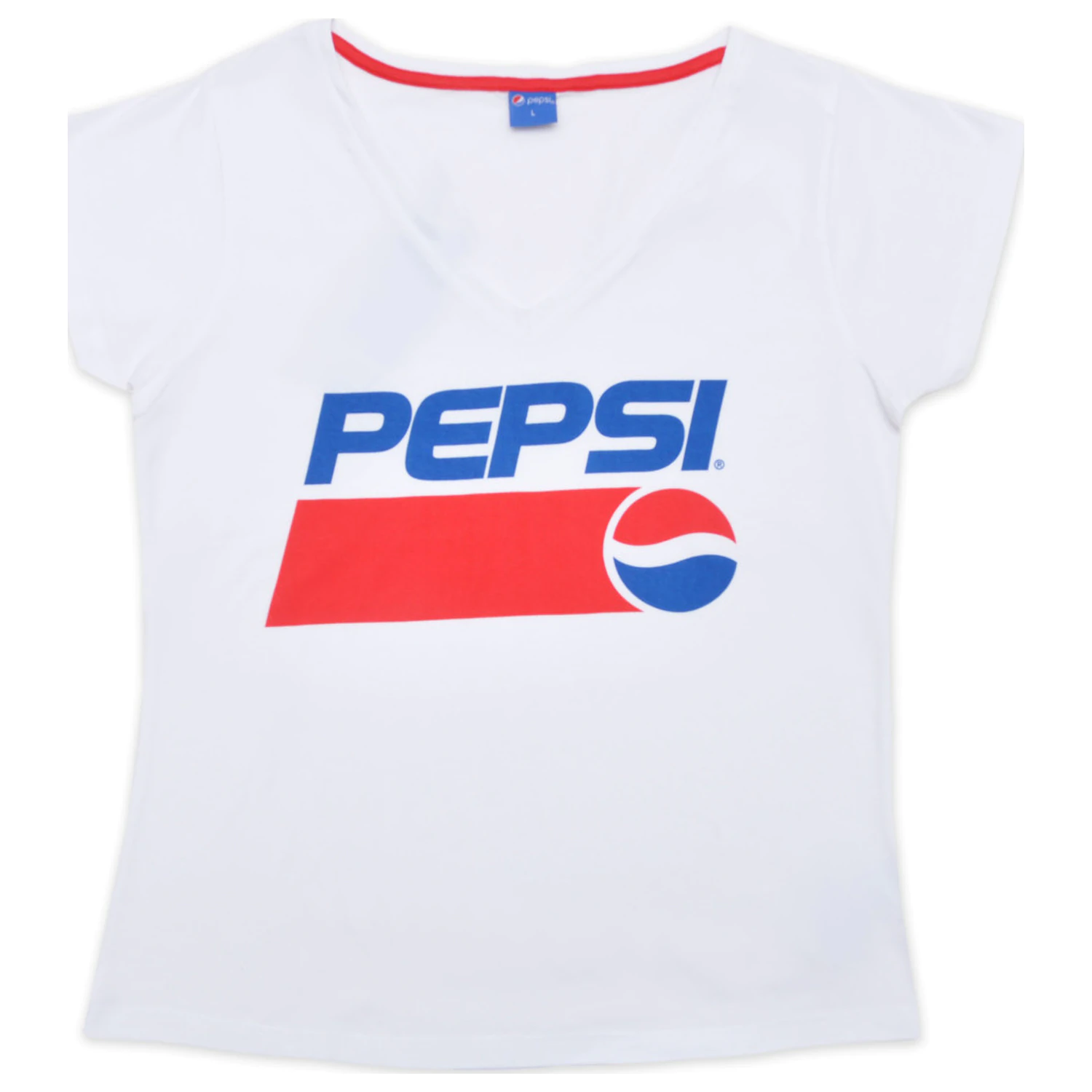 Pepsi White női rövid póló, felső  termékfotó