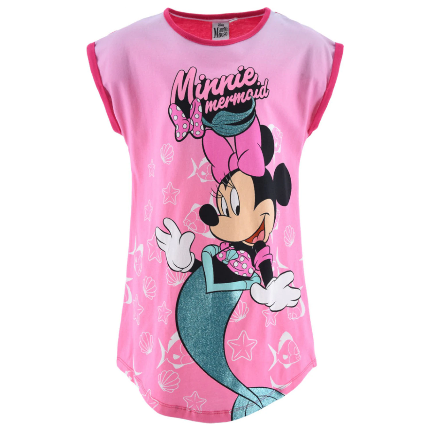 Disney Minnie Mermaid Pink gyerek hálóing  termékfotó