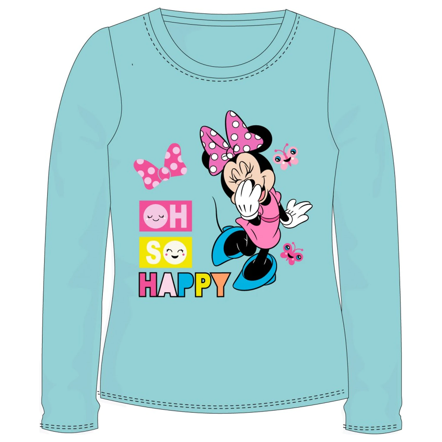 Disney Minnie So Happy gyerek hosszú póló, felső  termékfotó
