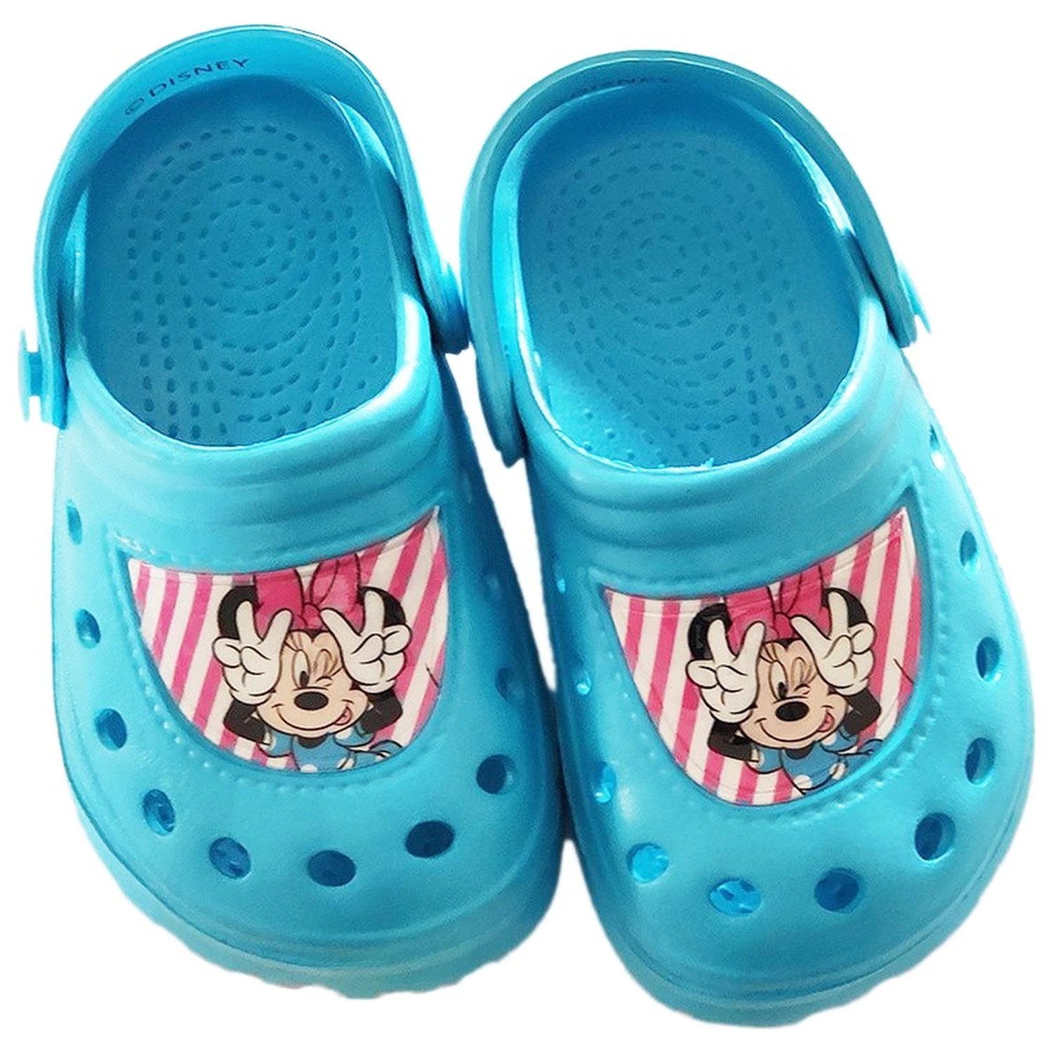 Disney Minnie Peek-a-Bow Blue gyerek papucs clog  termékfotó
