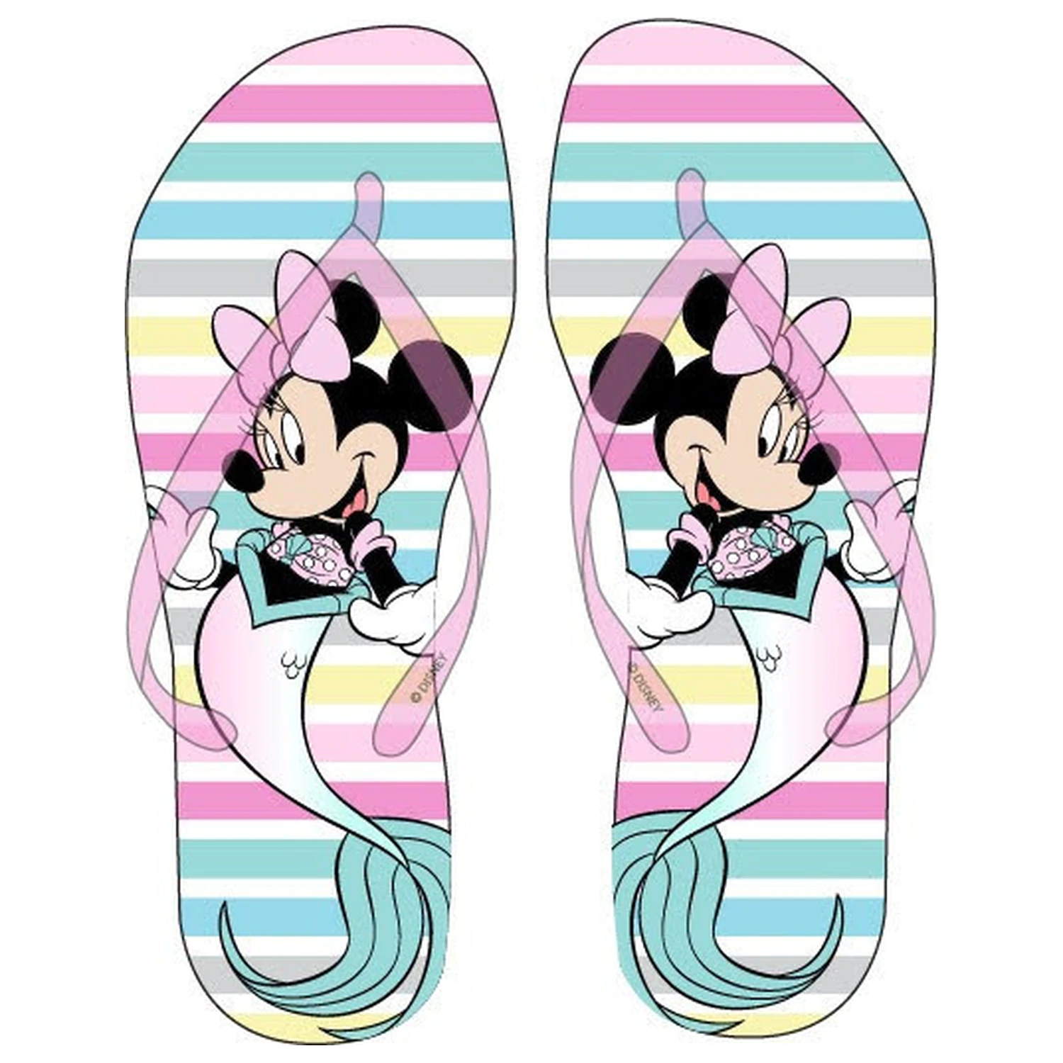 Disney Minnie Mermaid gyerek papucs, Flip-Flop  termékfotó