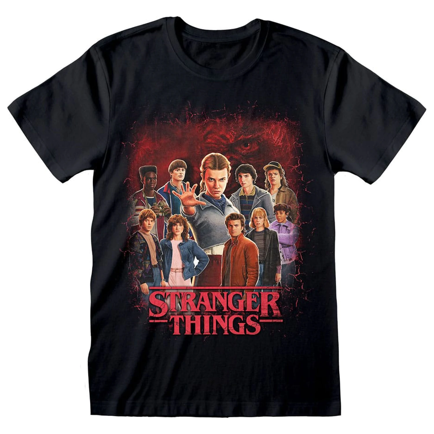 Stranger Things Group of all Characters póló  termékfotó