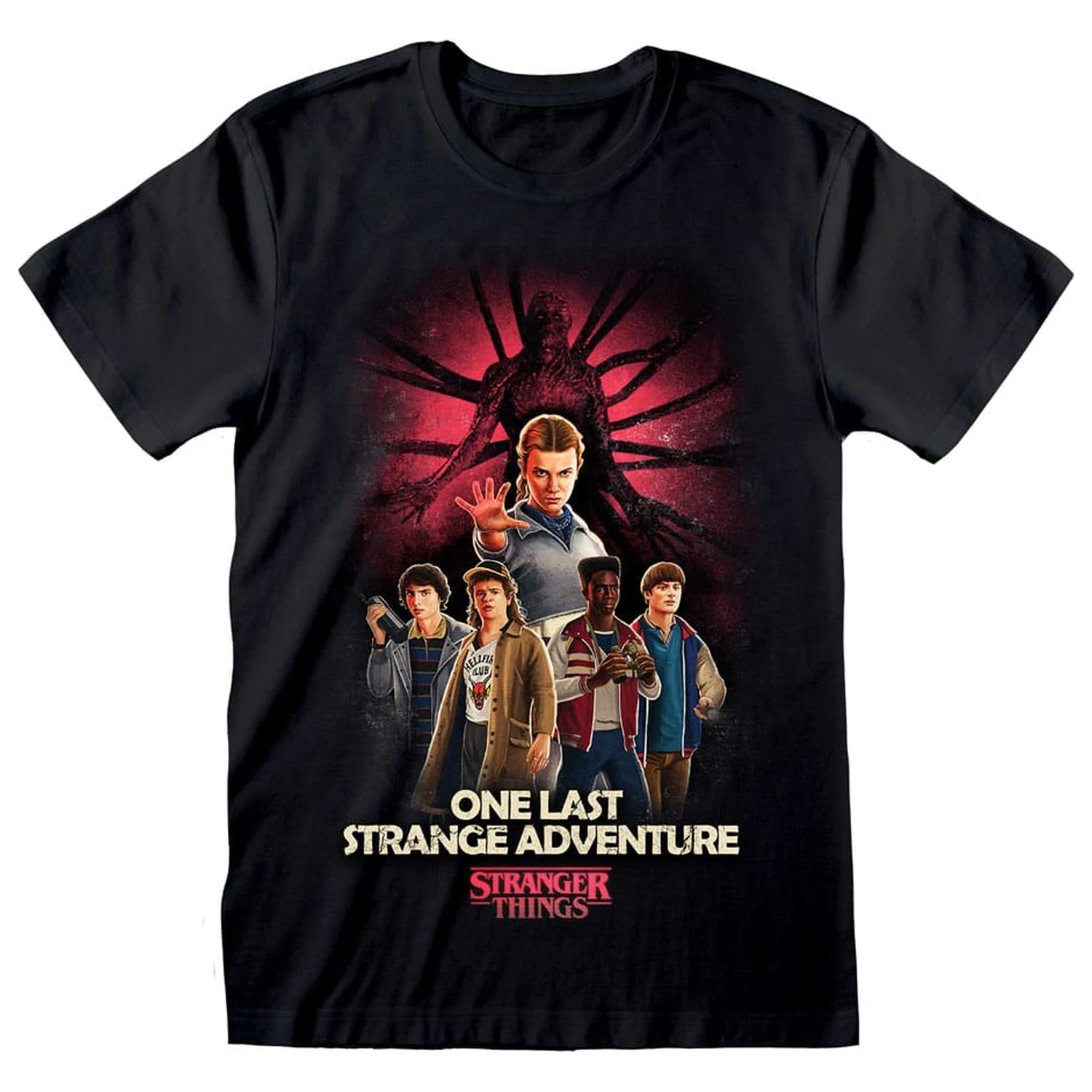 Stranger Things Group Artwork One Last Strange Adventure Colour póló  termékfotó