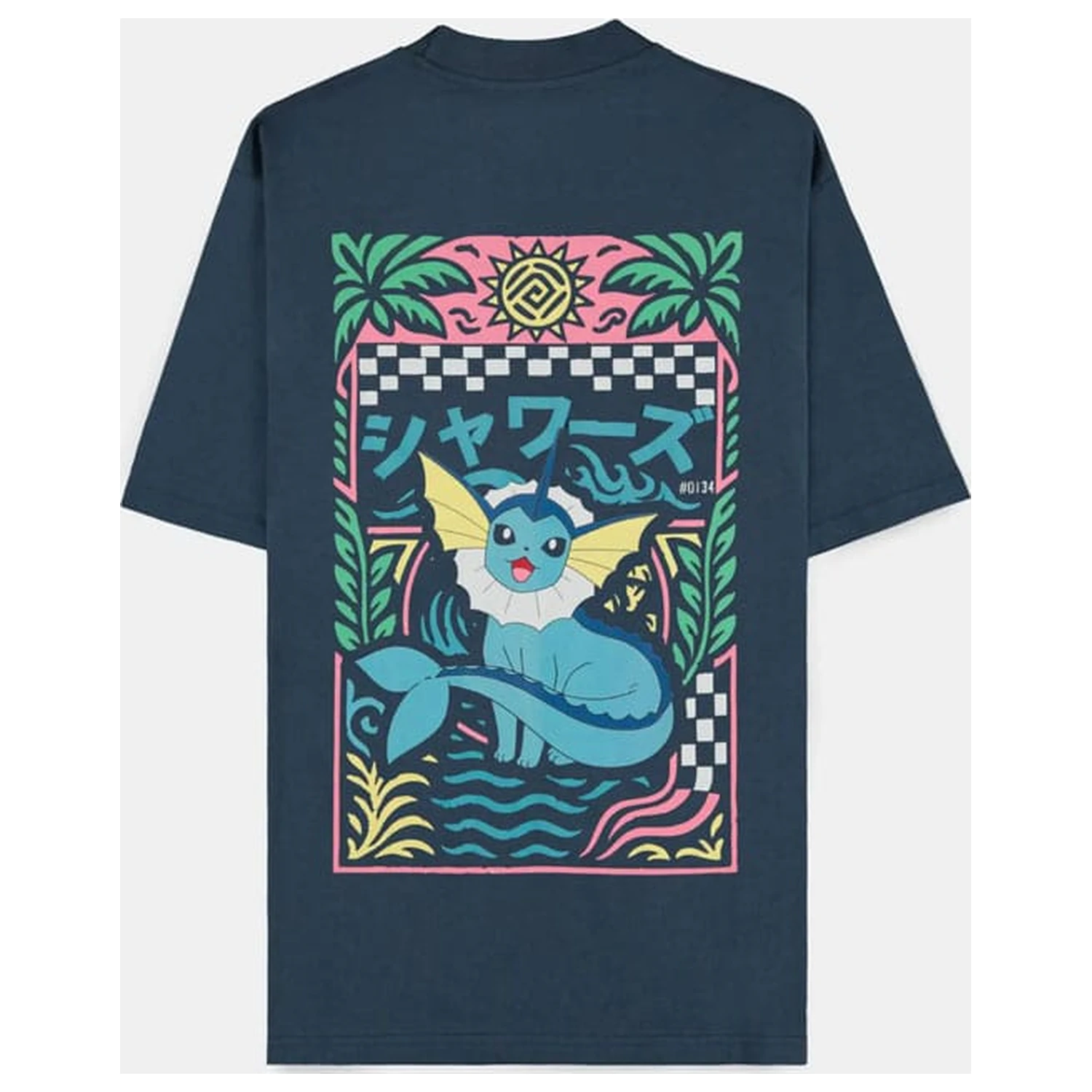 Pokémon Navy Vaporeon póló  termékfotó