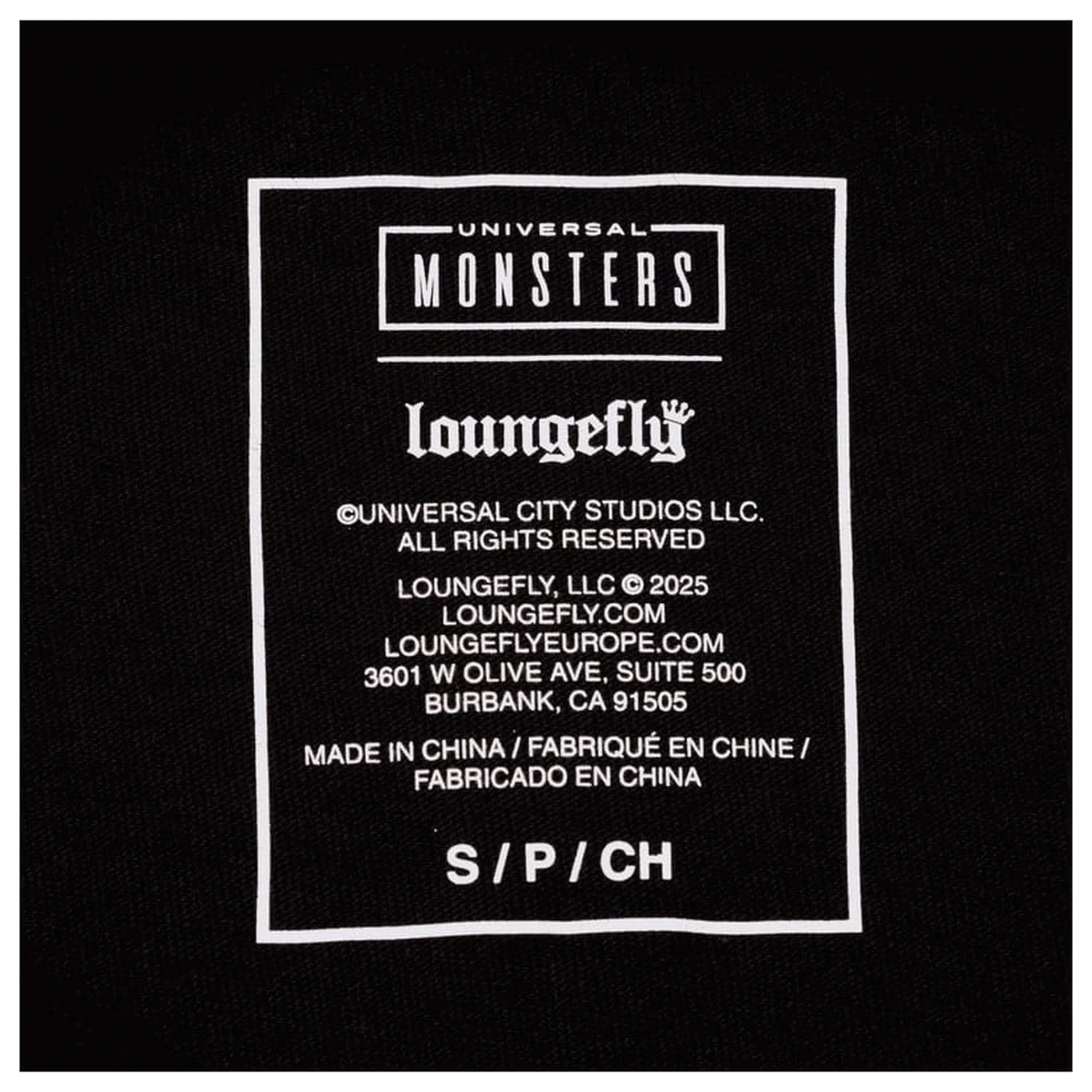 Universal Monsters Unisex Bride of Frankenstein póló  termékfotó