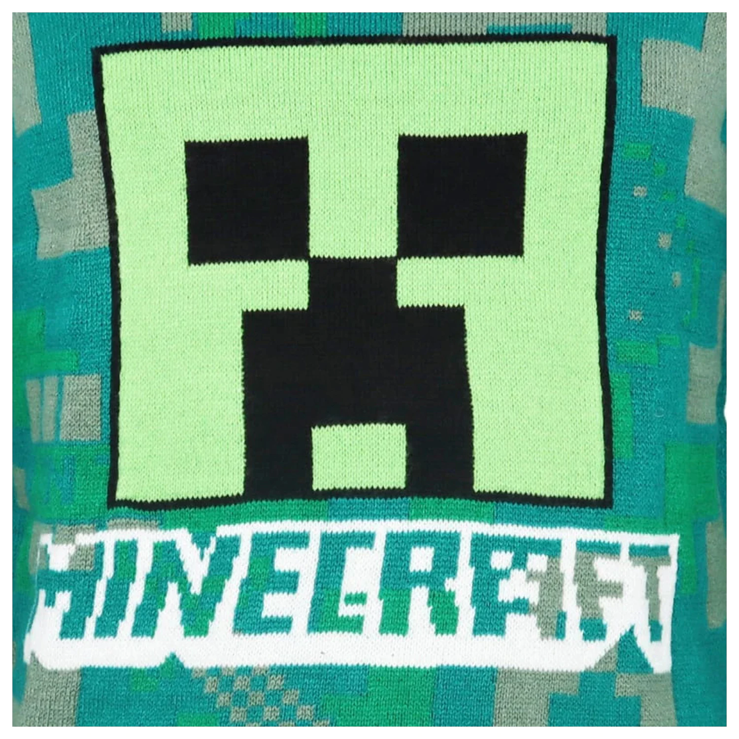 Minecraft Green gyerek kötött pulóver  termékfotó
