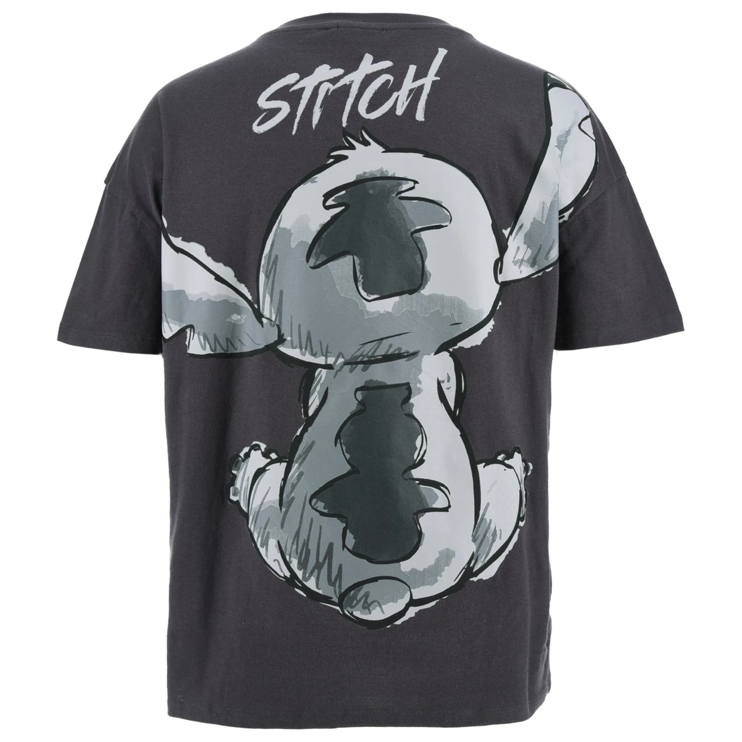Stitch Grey női rövid póló, felső termékfotó
