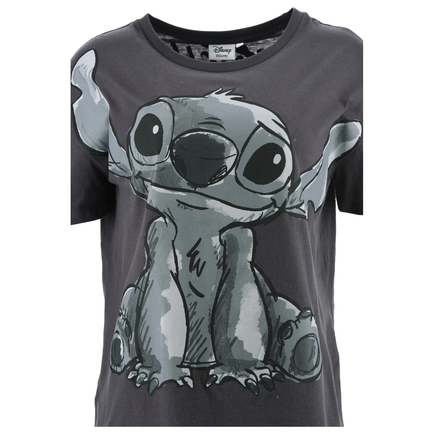 Stitch Grey női rövid póló, felső termékfotó
