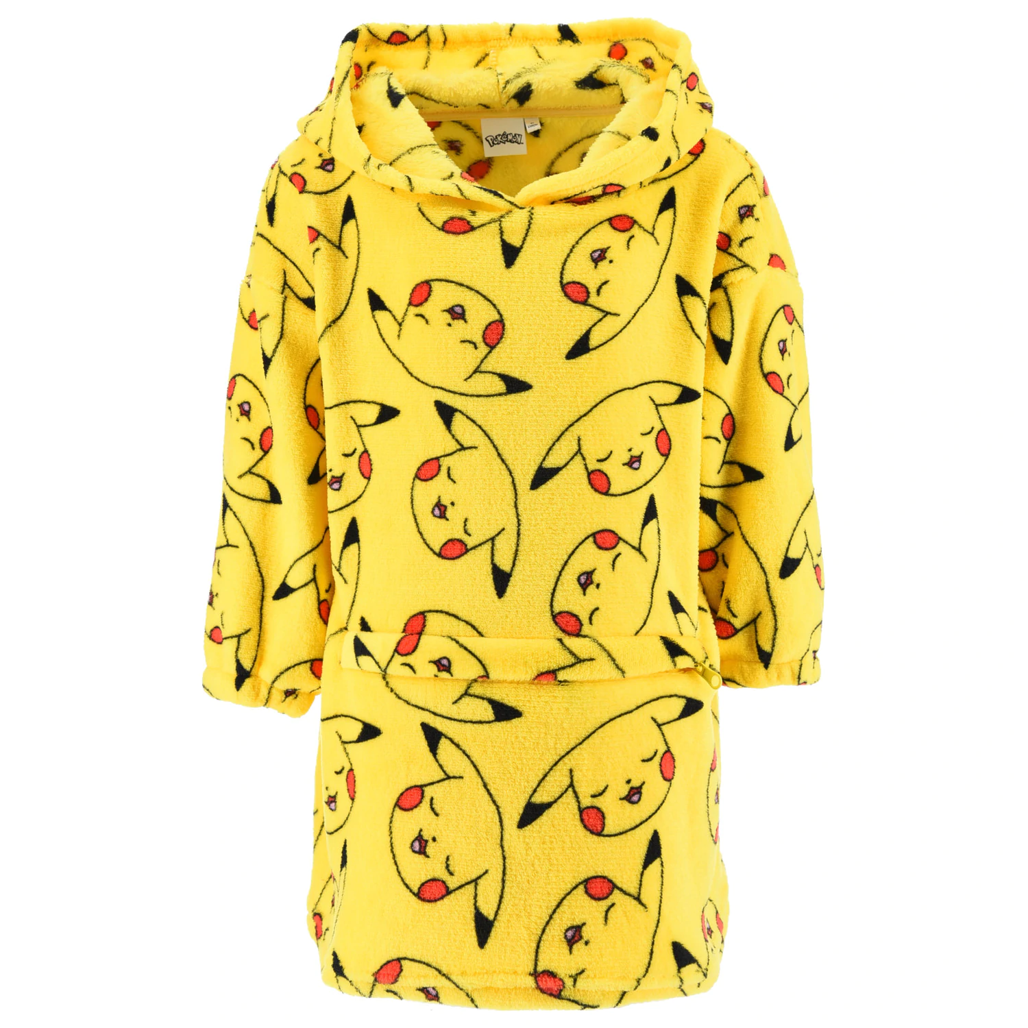 Pokémon Pika belebújós plüss polár takaró, poncsó  termékfotó