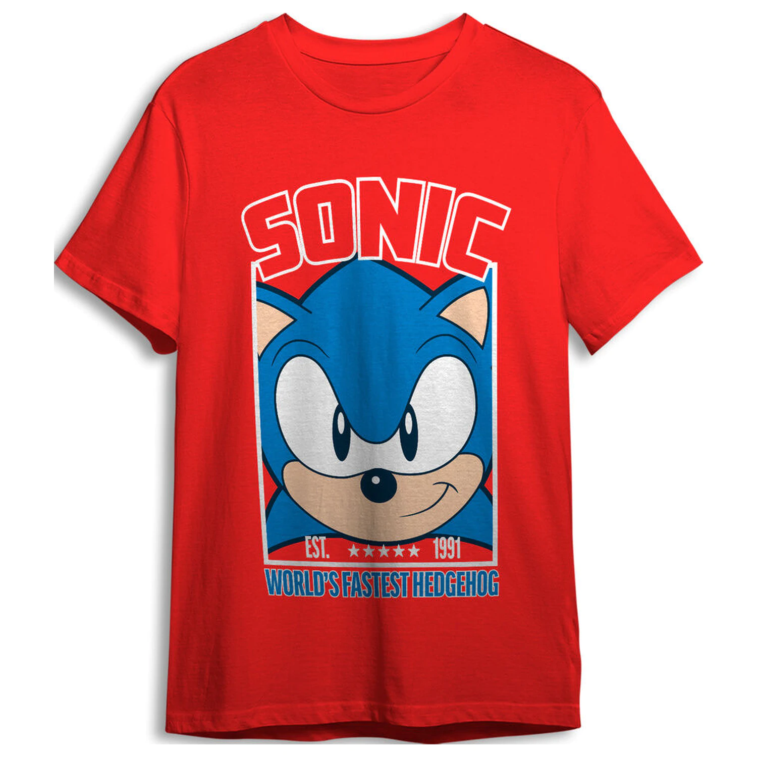 Sonic the Hedgehog Fastest felnőtt póló termékfotó