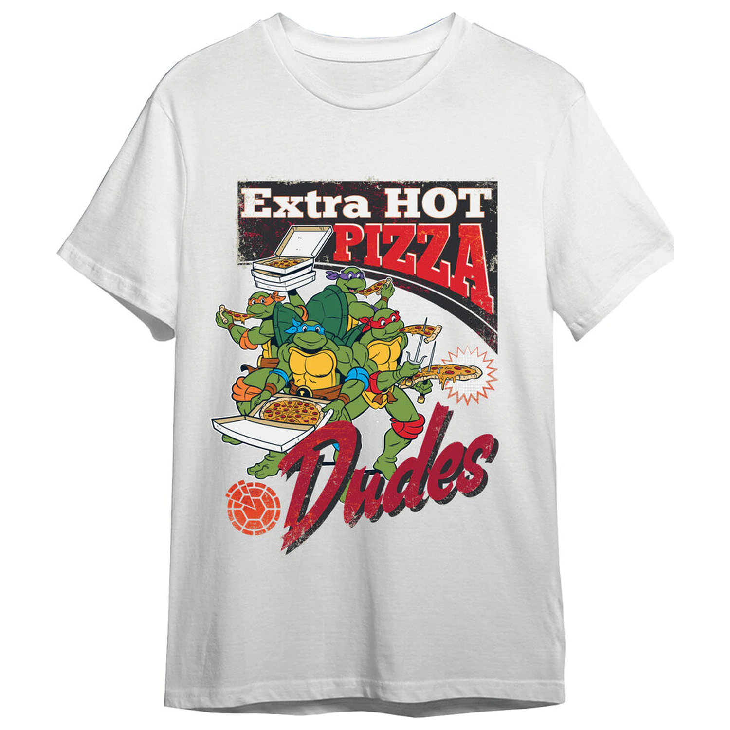 Teenage Mutant Ninja Turtles Extra Pizza felnőtt póló  termékfotó