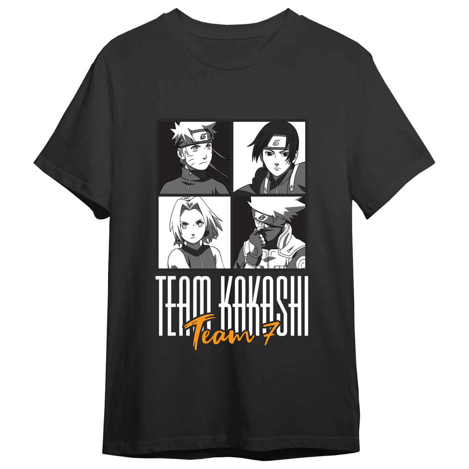 Naruto Shippuden Team Kakashi felnőtt póló termékfotó