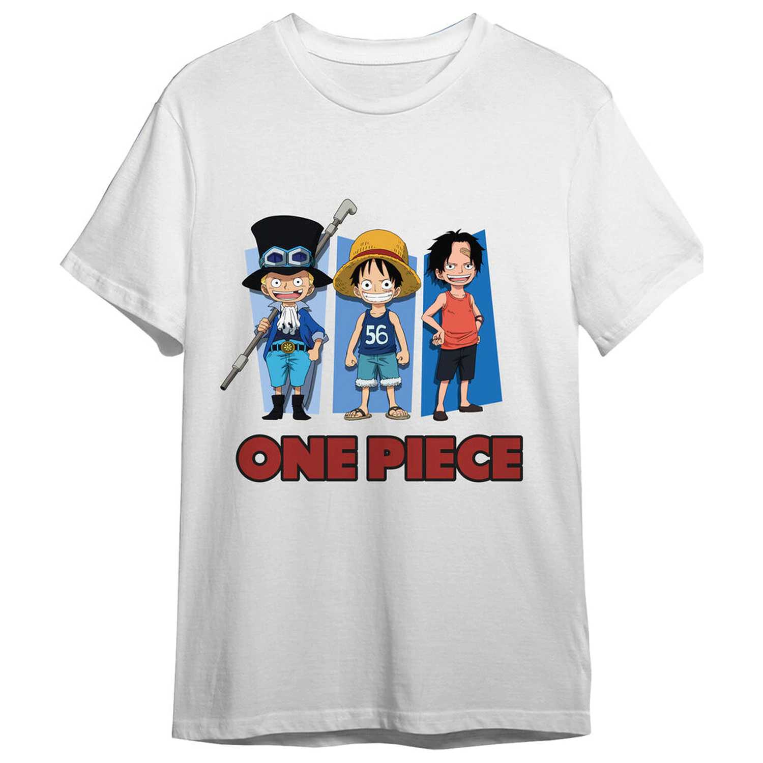 One Piece Sabo, Monkey D. Luffy & Ace felnőtt póló termékfotó