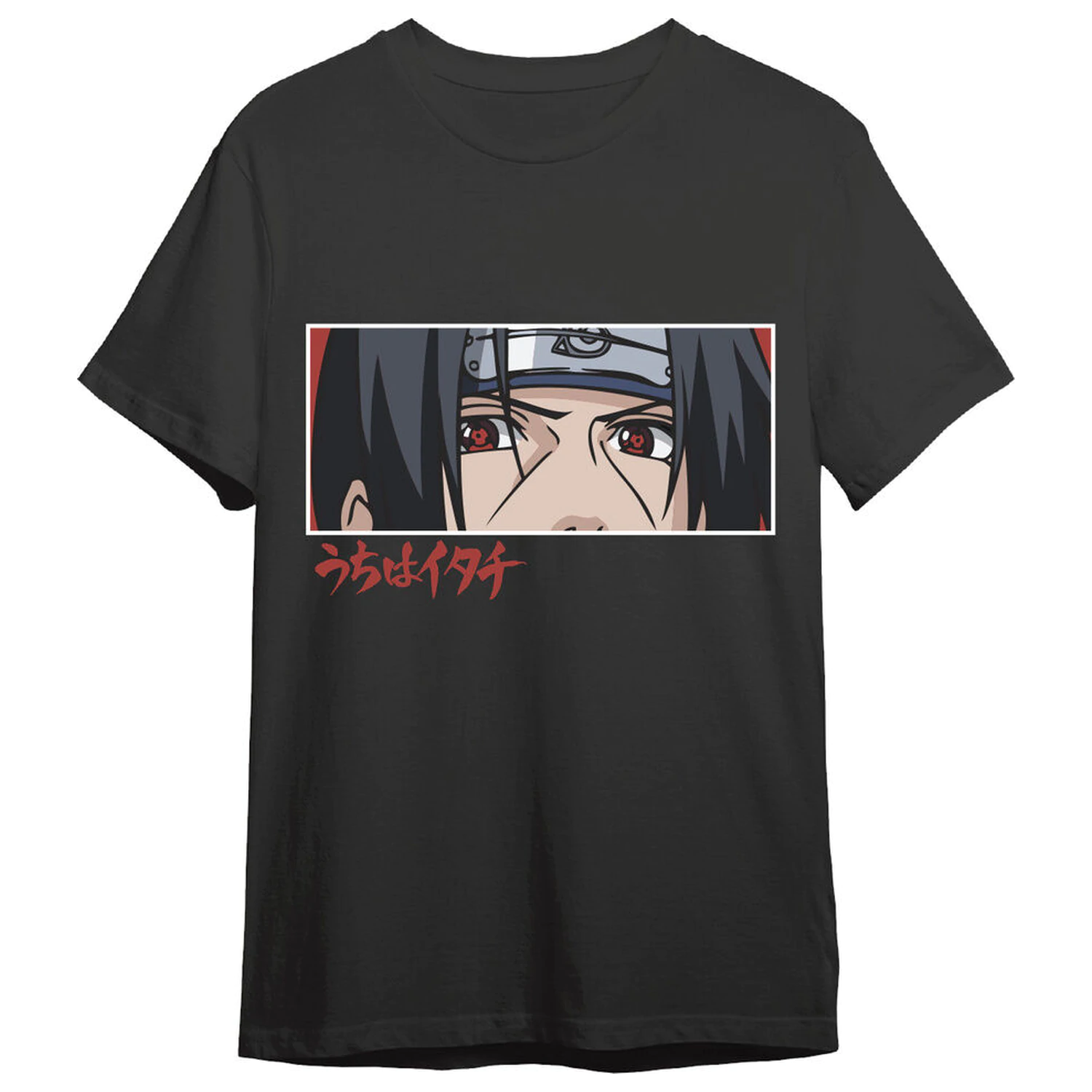 Naruto Shippuden Itachi Eyes felnőtt póló termékfotó