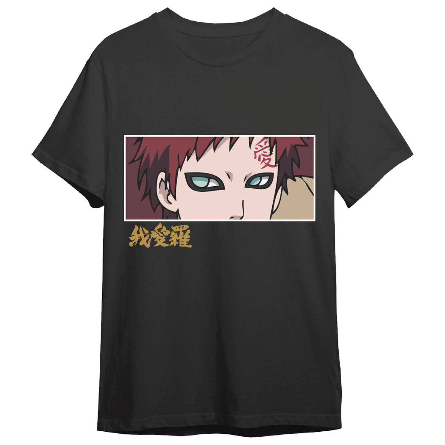 Naruto Shippuden Gaara Eyes felnőtt póló termékfotó
