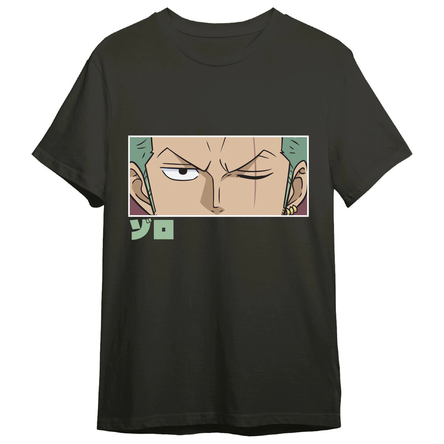 One Piece Roronoa Zoro Eyes felnőtt póló termékfotó