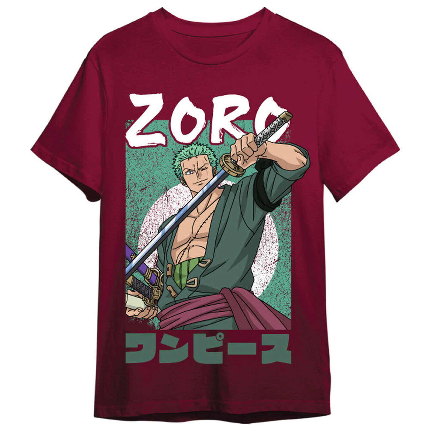 One Piece Roronoa Zoro felnőtt póló termékfotó