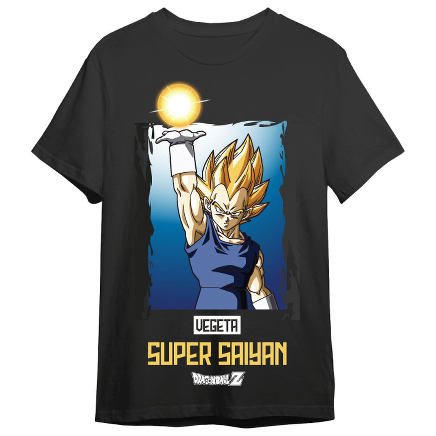 Dragon Ball Z Vegeta Super Saiyan felnőtt póló termékfotó