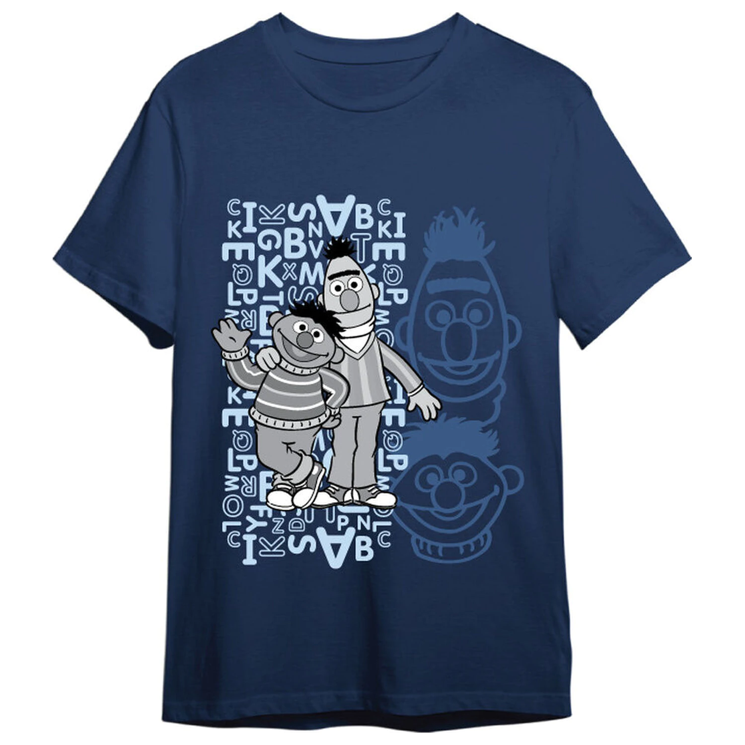 Sesame Street Ernie & Bert felnőtt póló termékfotó