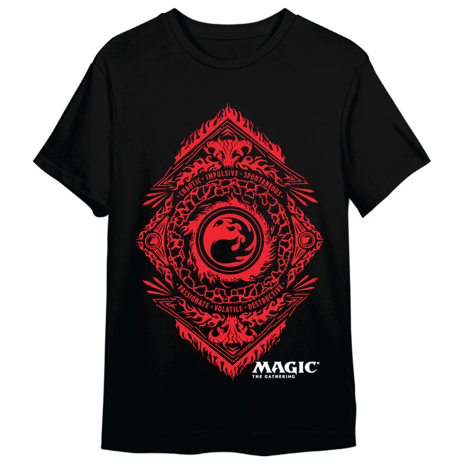 Magic the Gathering Mana Red Symbol felnőtt póló termékfotó
