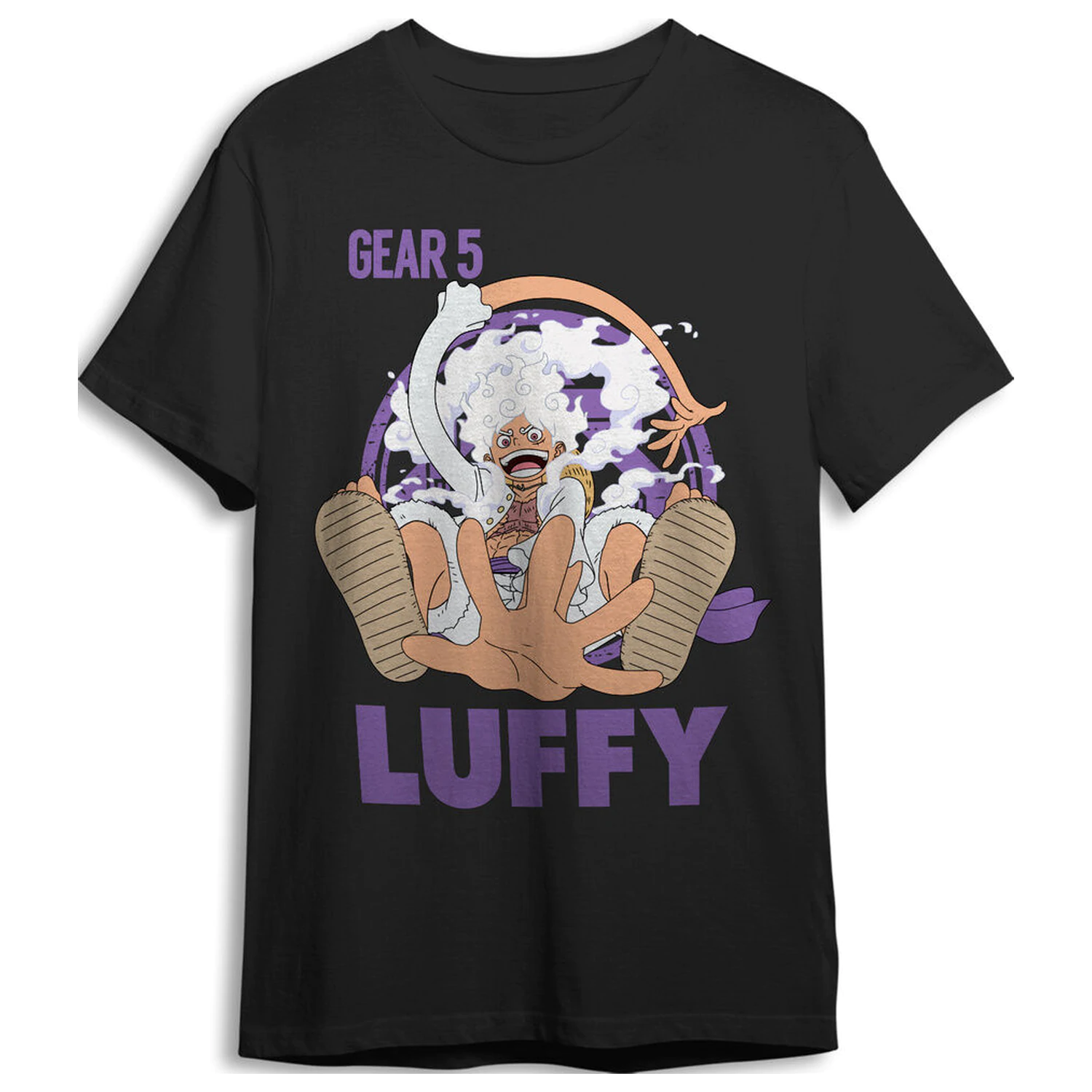 One Piece Monkey D. Luffy Gear 5 felnőtt póló termékfotó