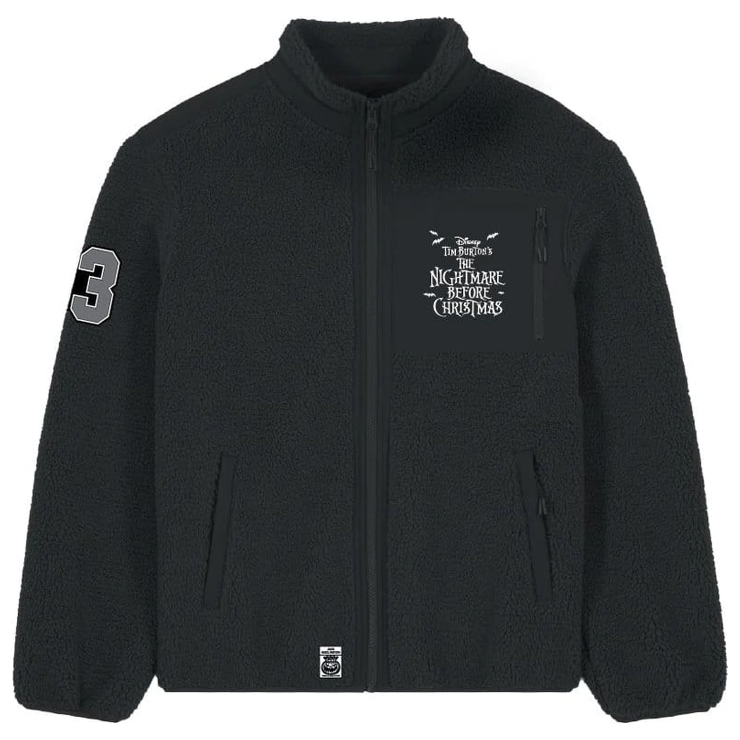 The Nightmare Before Christmas Jack Skellington Sherpa kabát dzseki termékfotó