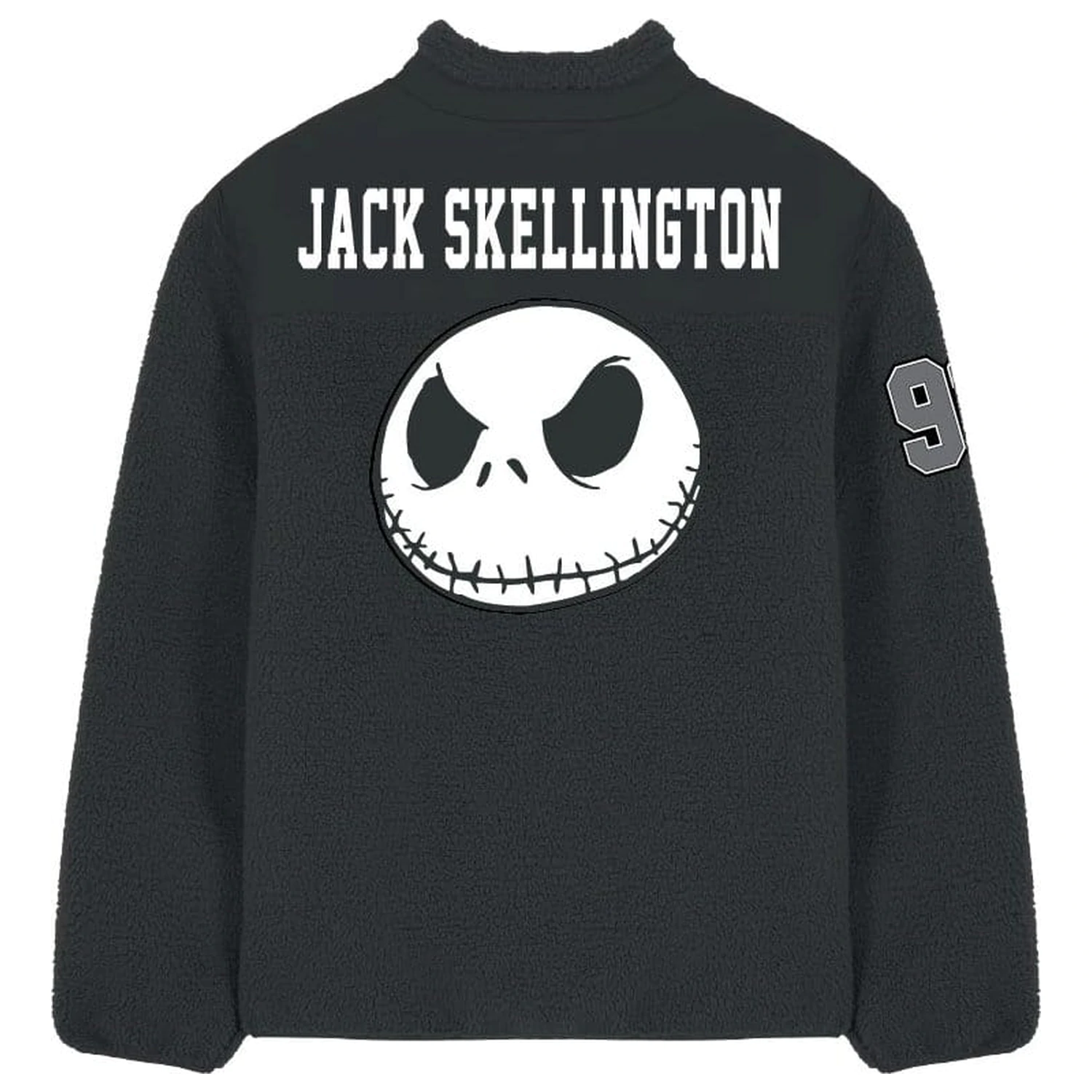The Nightmare Before Christmas Jack Skellington Sherpa kabát dzseki termékfotó