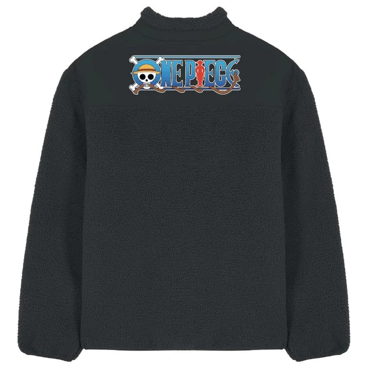 One Piece Logo Sherpa kabát dzseki termékfotó
