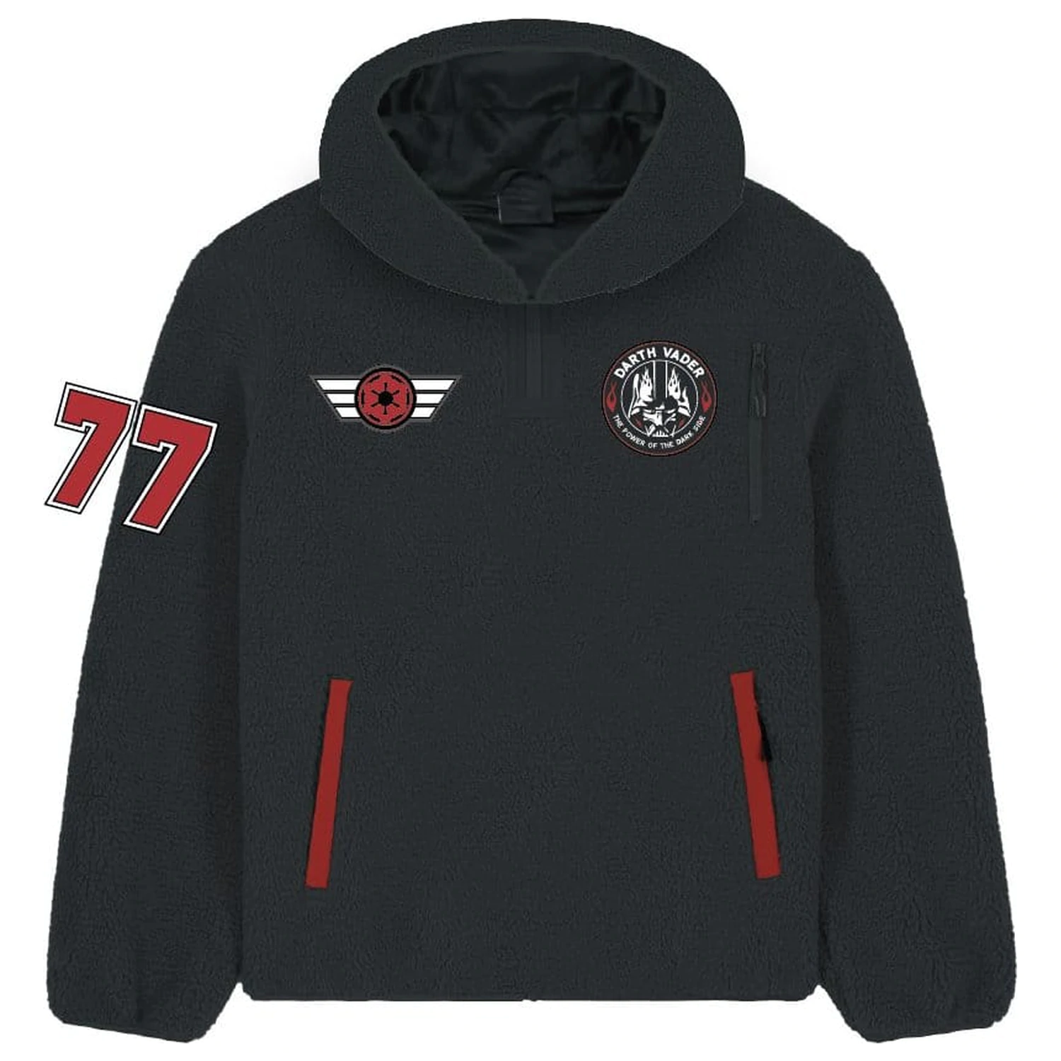 Star Wars Vader Sherpa kabát dzseki termékfotó