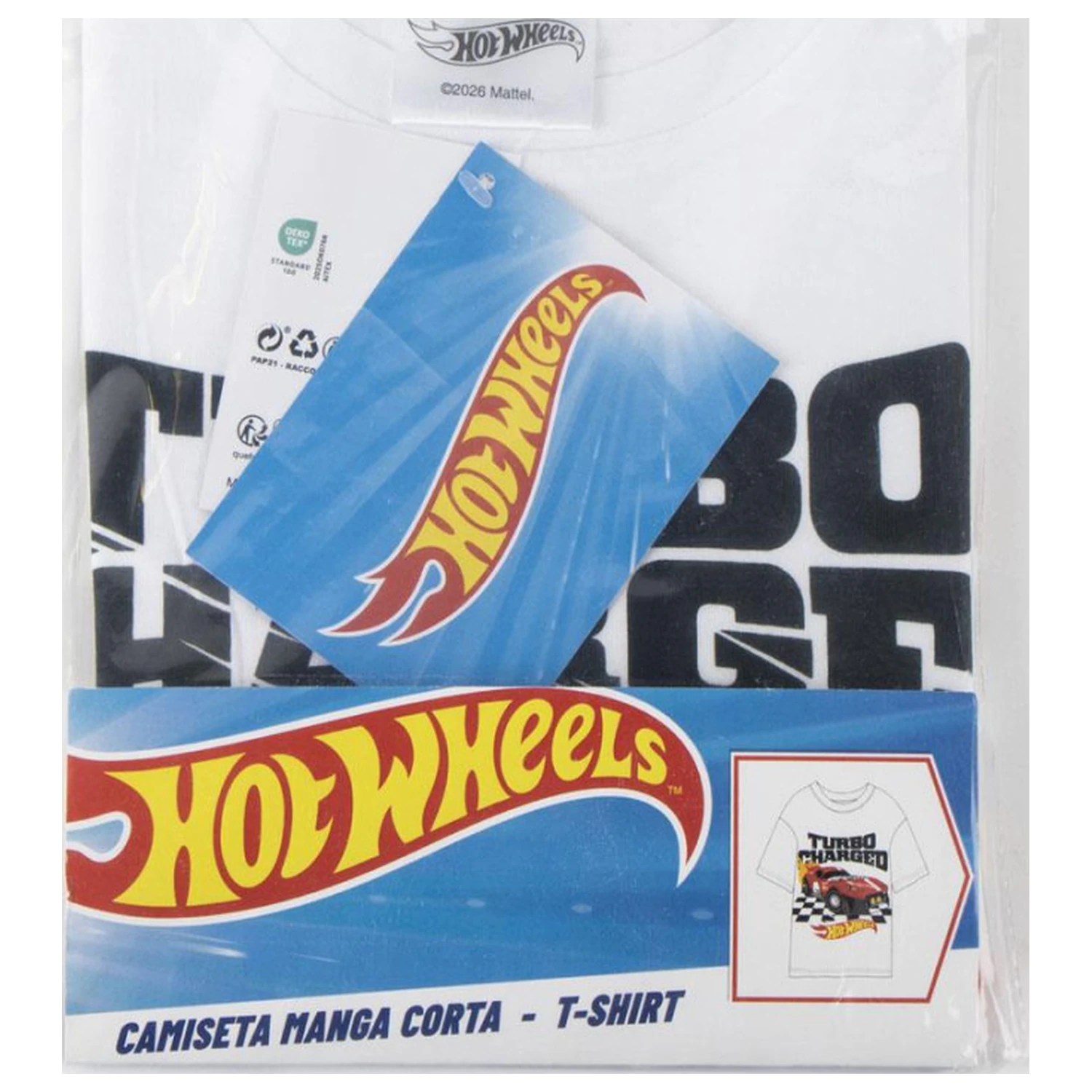 Hot Wheels Turbo gyerek rövid póló, felső  termékfotó