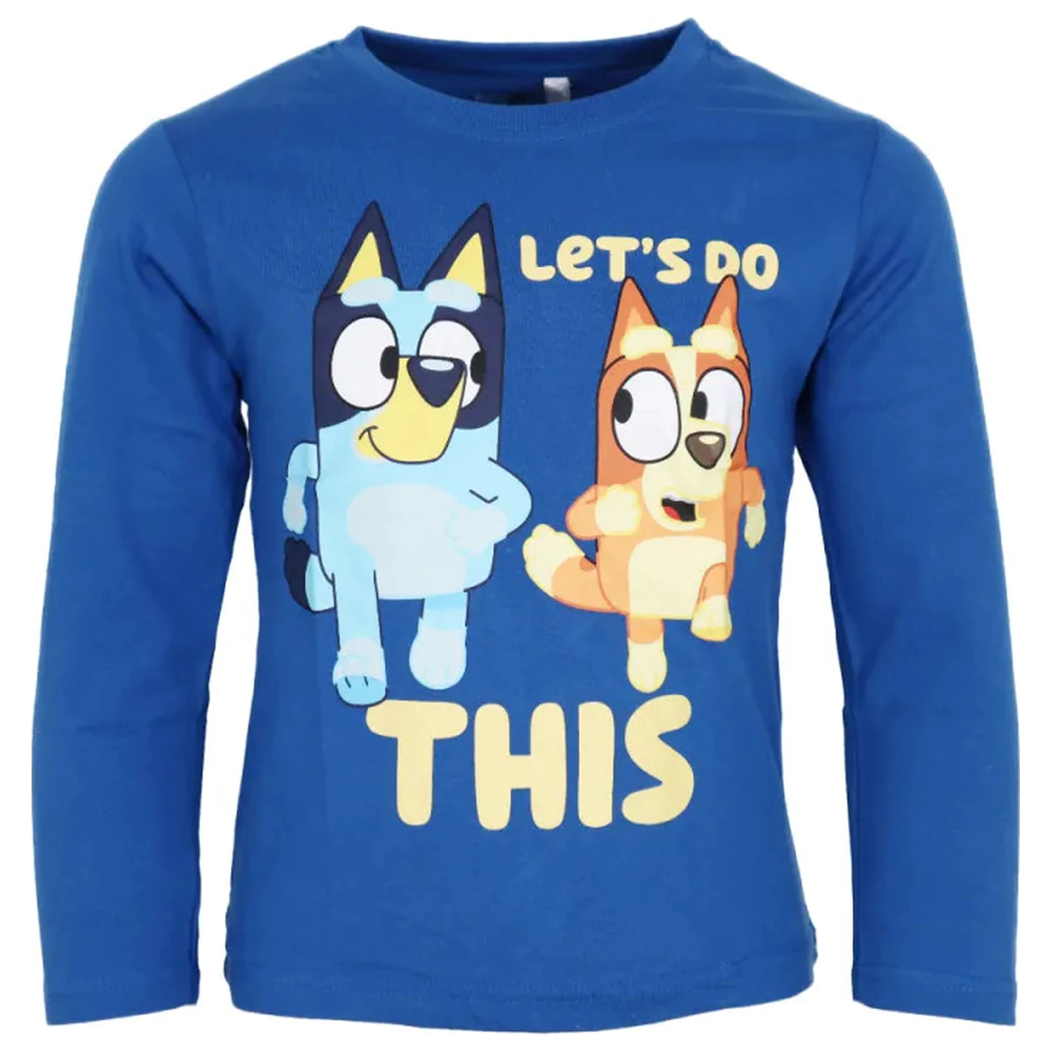 Bluey Let's Do Blue gyerek hosszú póló, felső  termékfotó