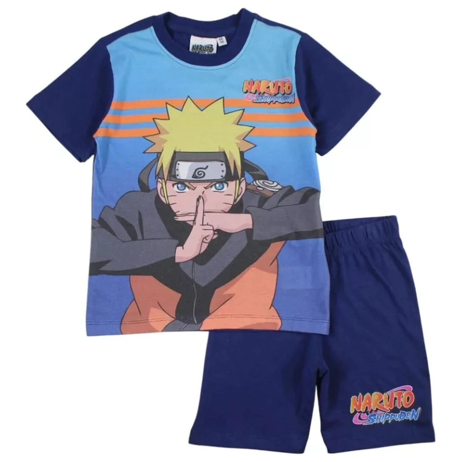 Naruto Kage Bunshin Blue gyerek rövid pizsama  termékfotó