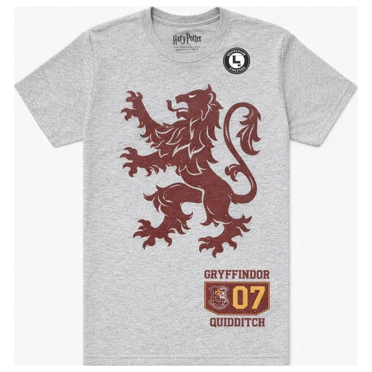Harry Potter Gryffindor 07 Quidditch Lion Crest póló  termékfotó