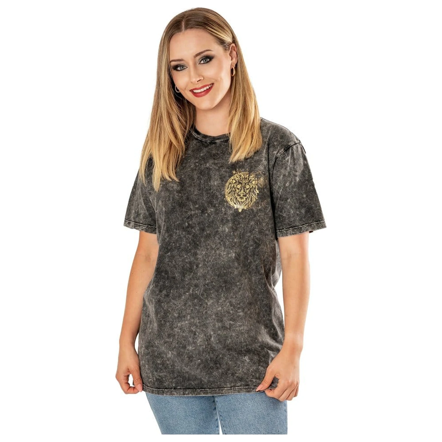 Harry Potter Acid Wash Gryffindor póló  termékfotó