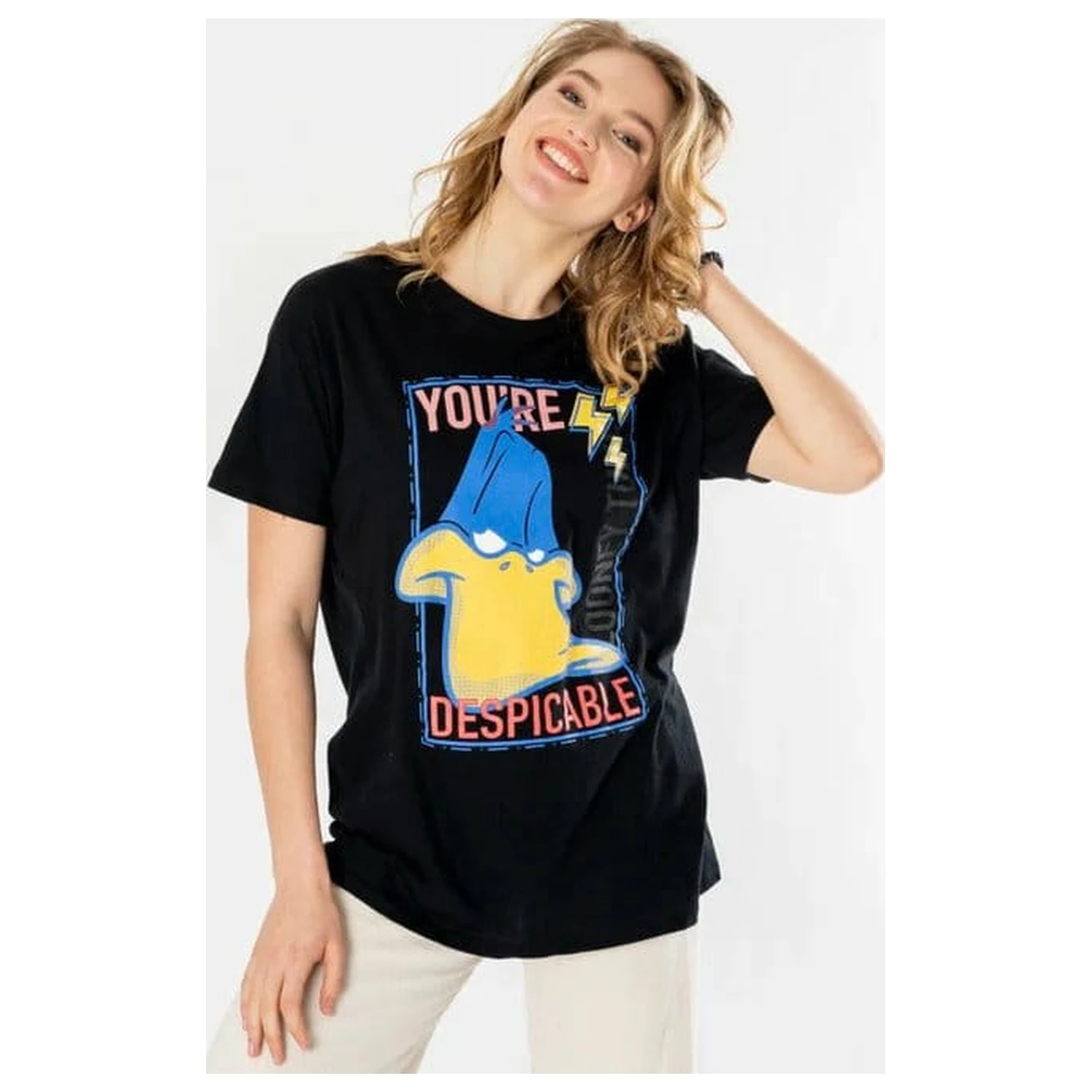 Looney Tunes Daffy You're Despicable póló  termékfotó