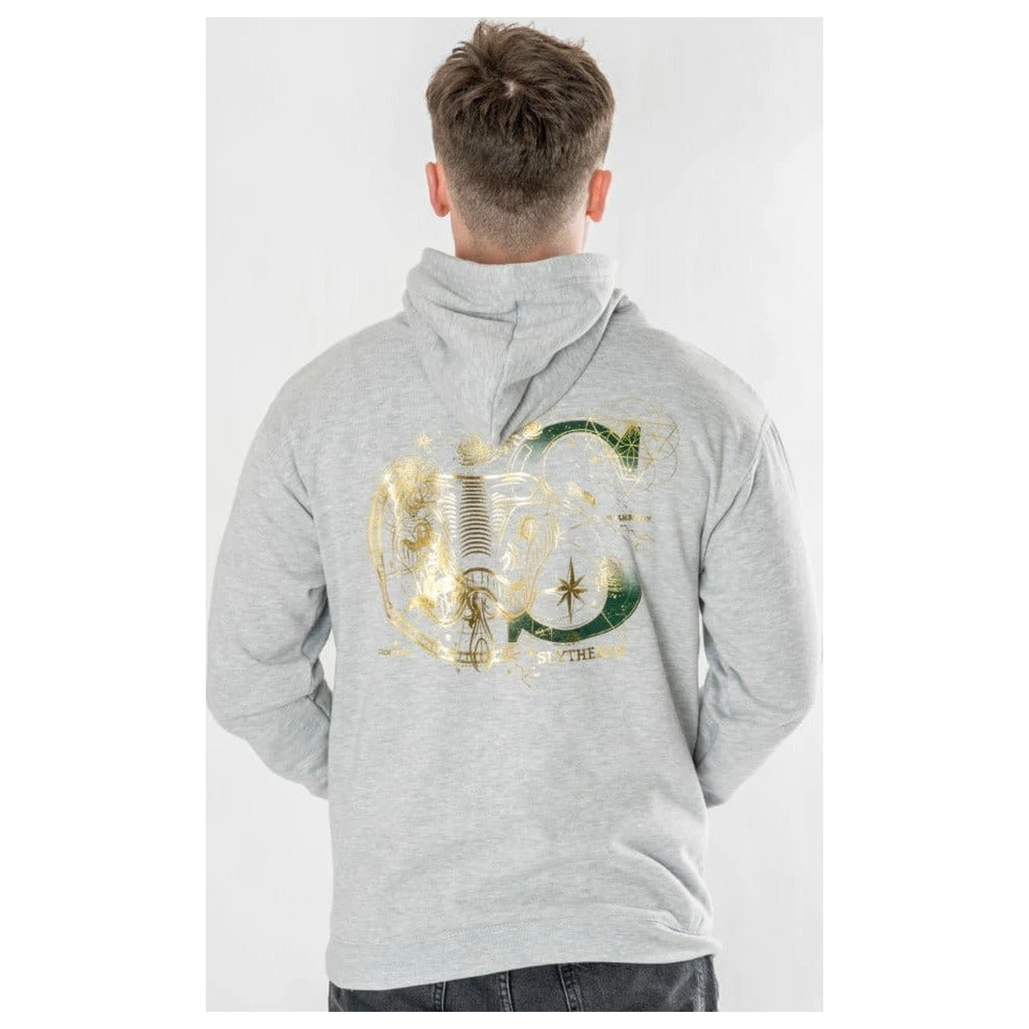 Harry Potter Slytherin Zodiac kapucnis pulóver termékfotó