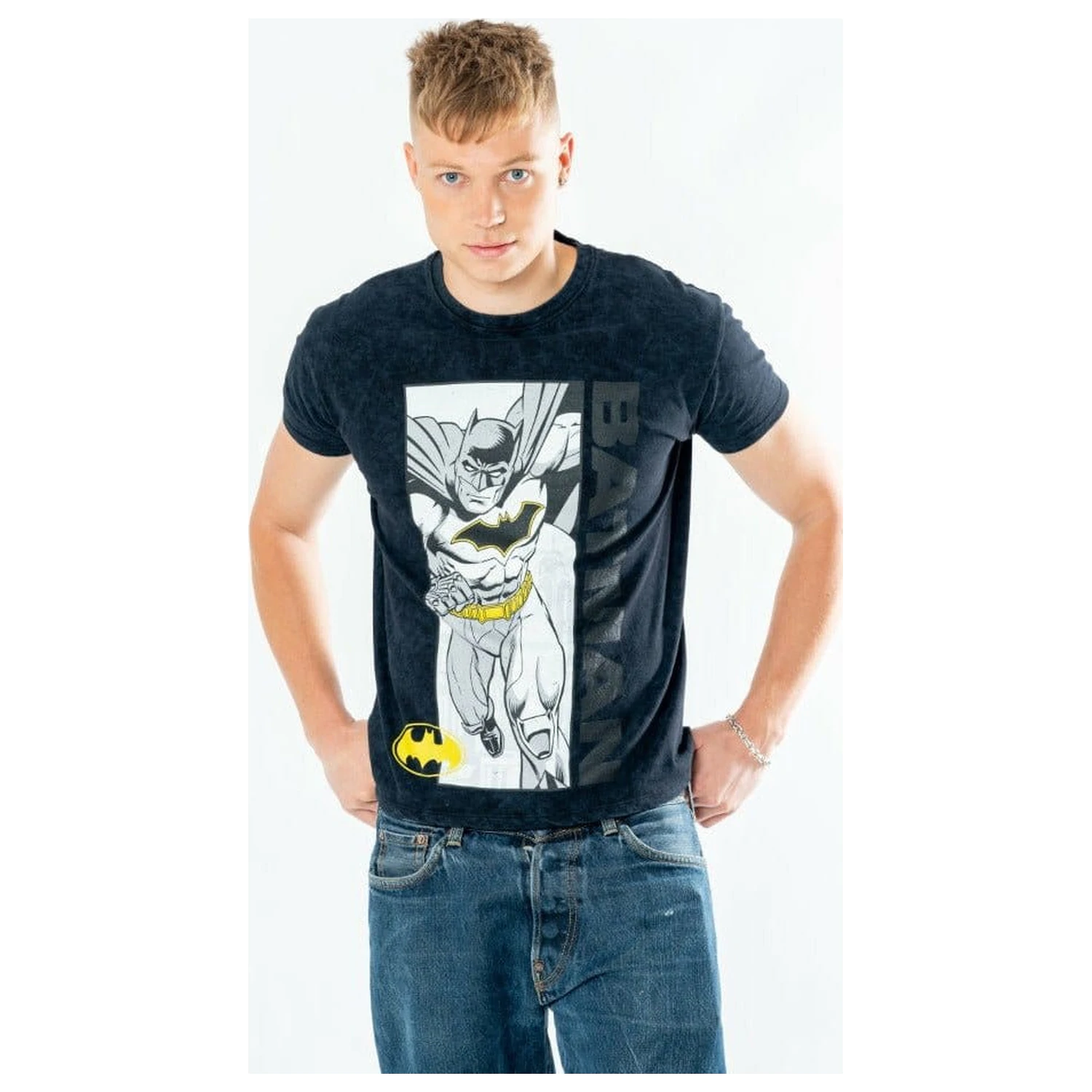 Batman Comic Acid Wash póló  termékfotó