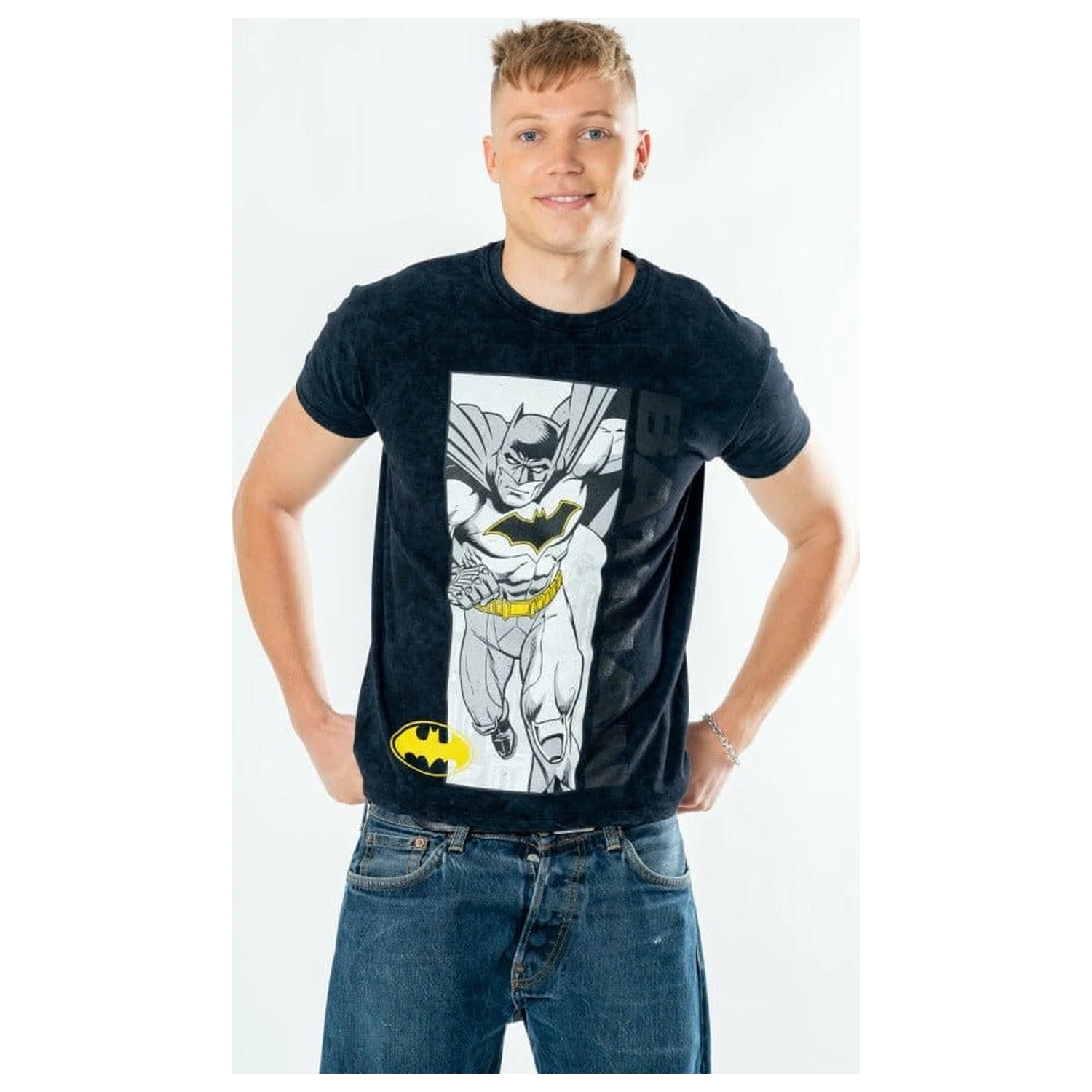 Batman Comic Acid Wash póló  termékfotó