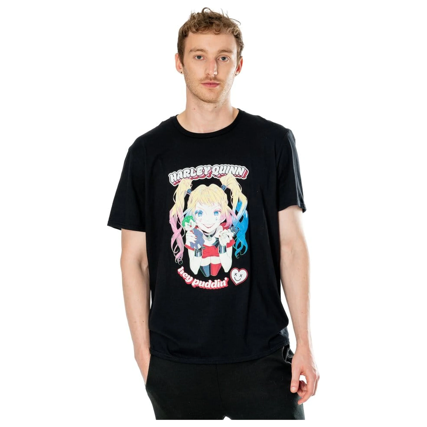 DC Harley Quinn Anime Puddin' póló  termékfotó