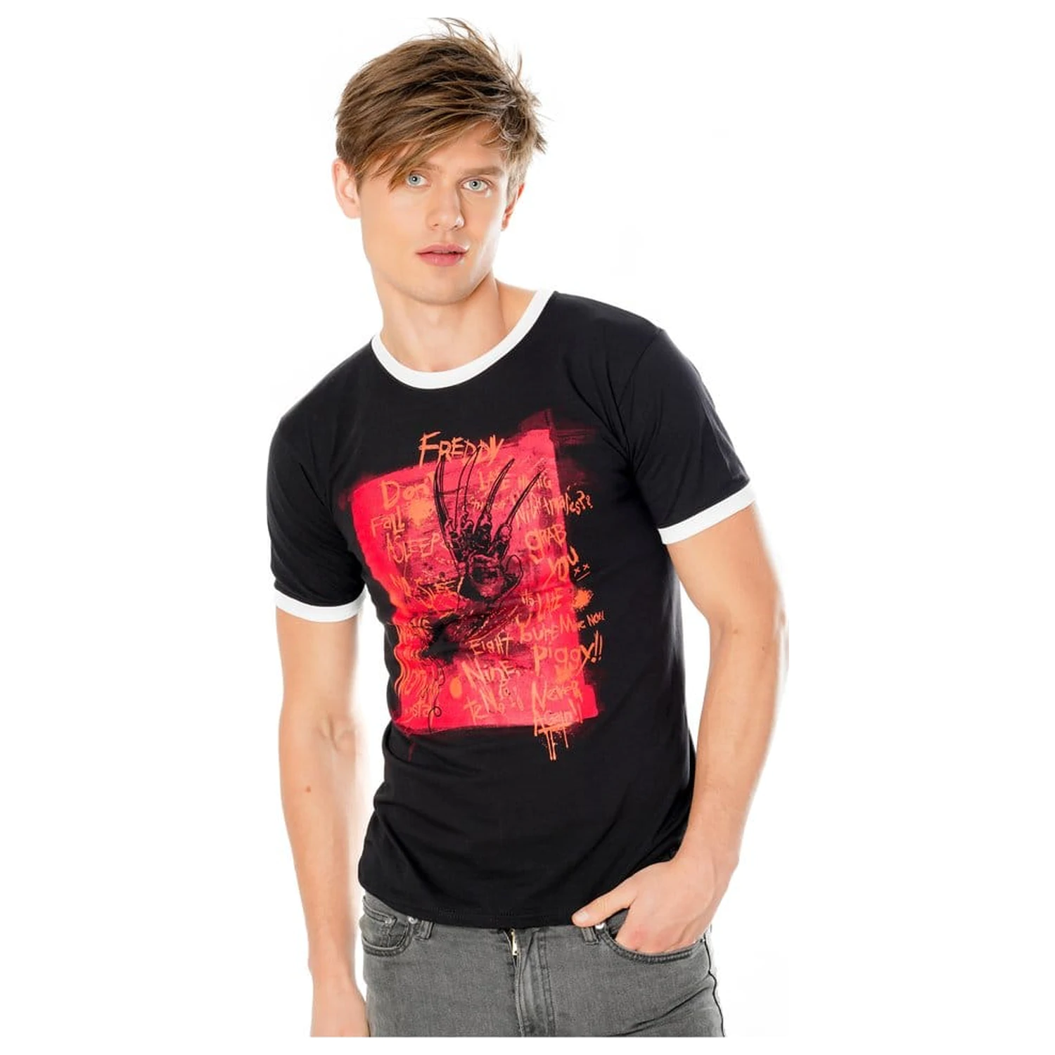 A Nightmare on Elm Street Freddy Claw póló  termékfotó